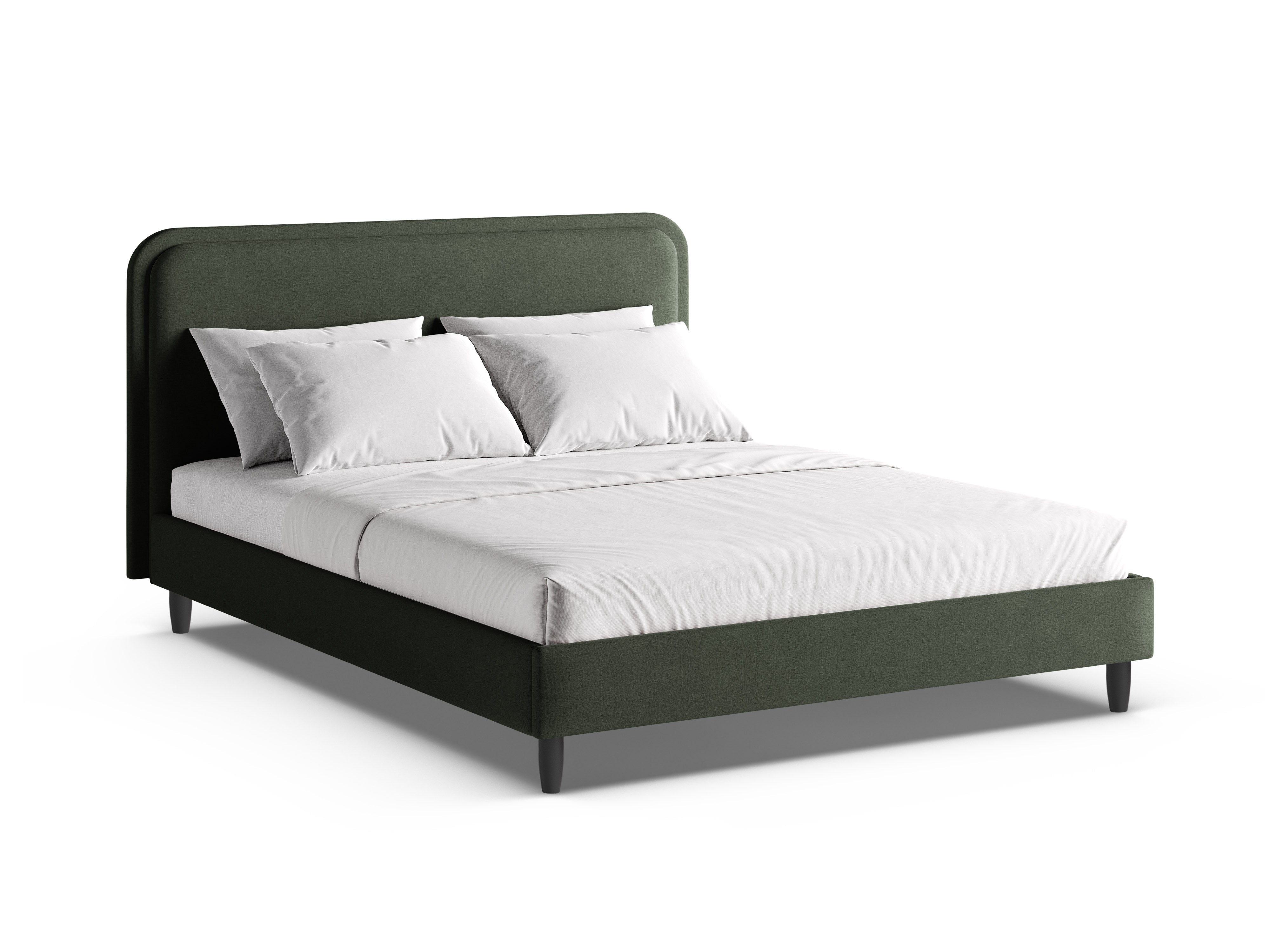 AVELINE Bed in Moss Green