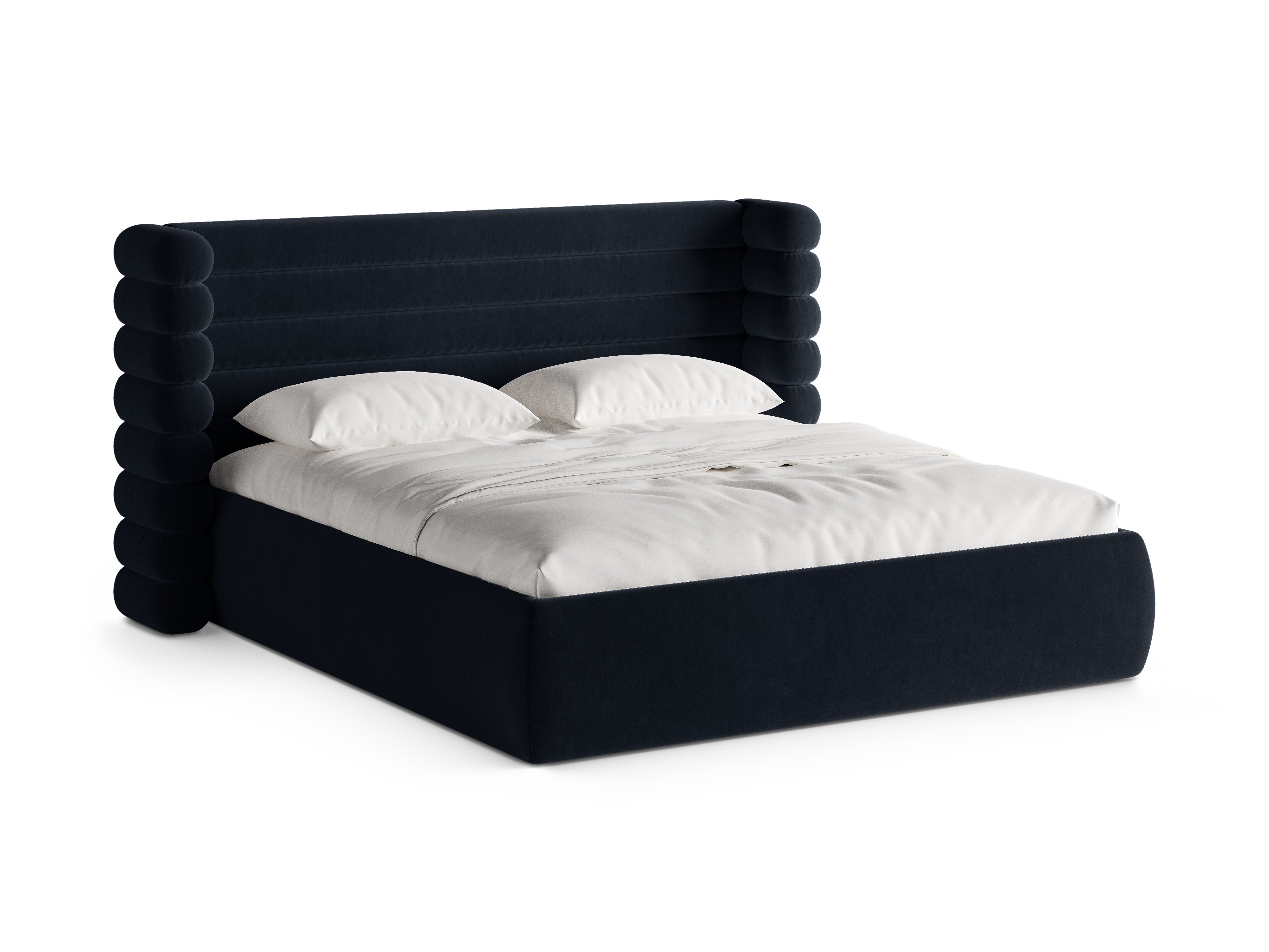 Royal Blue Velvet Bed MOUNT