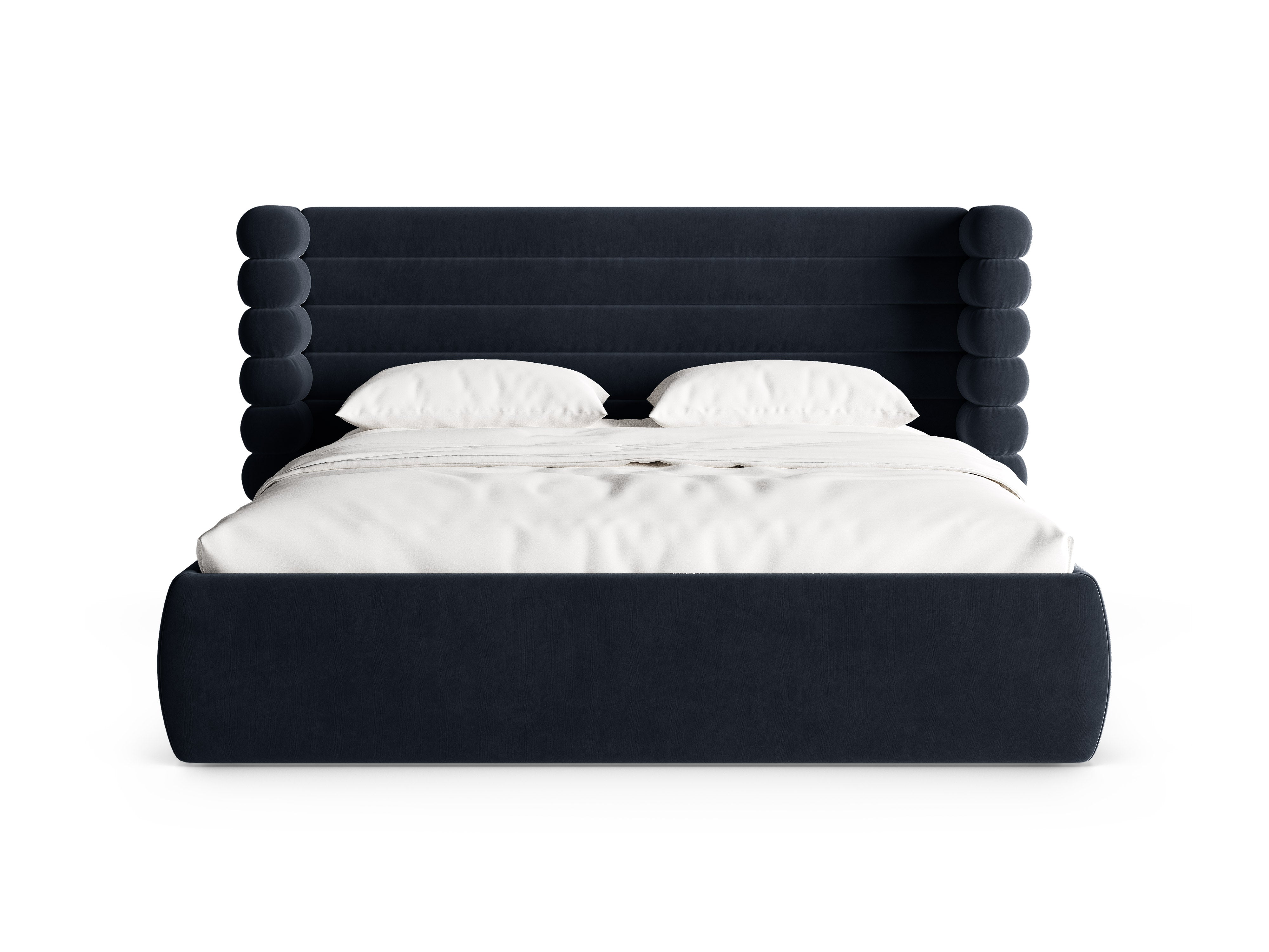 Royal Blue Velvet Bed MOUNT