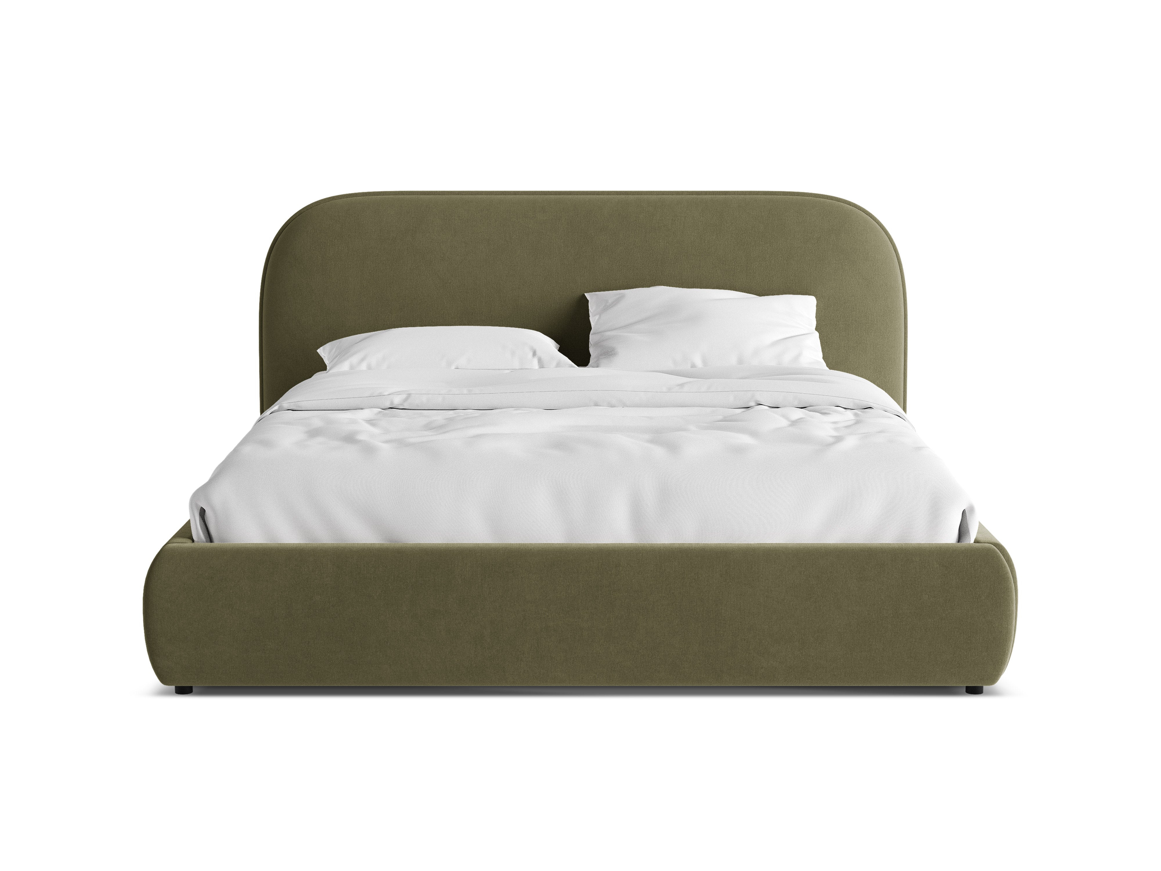 Velvet bed MURADA groen