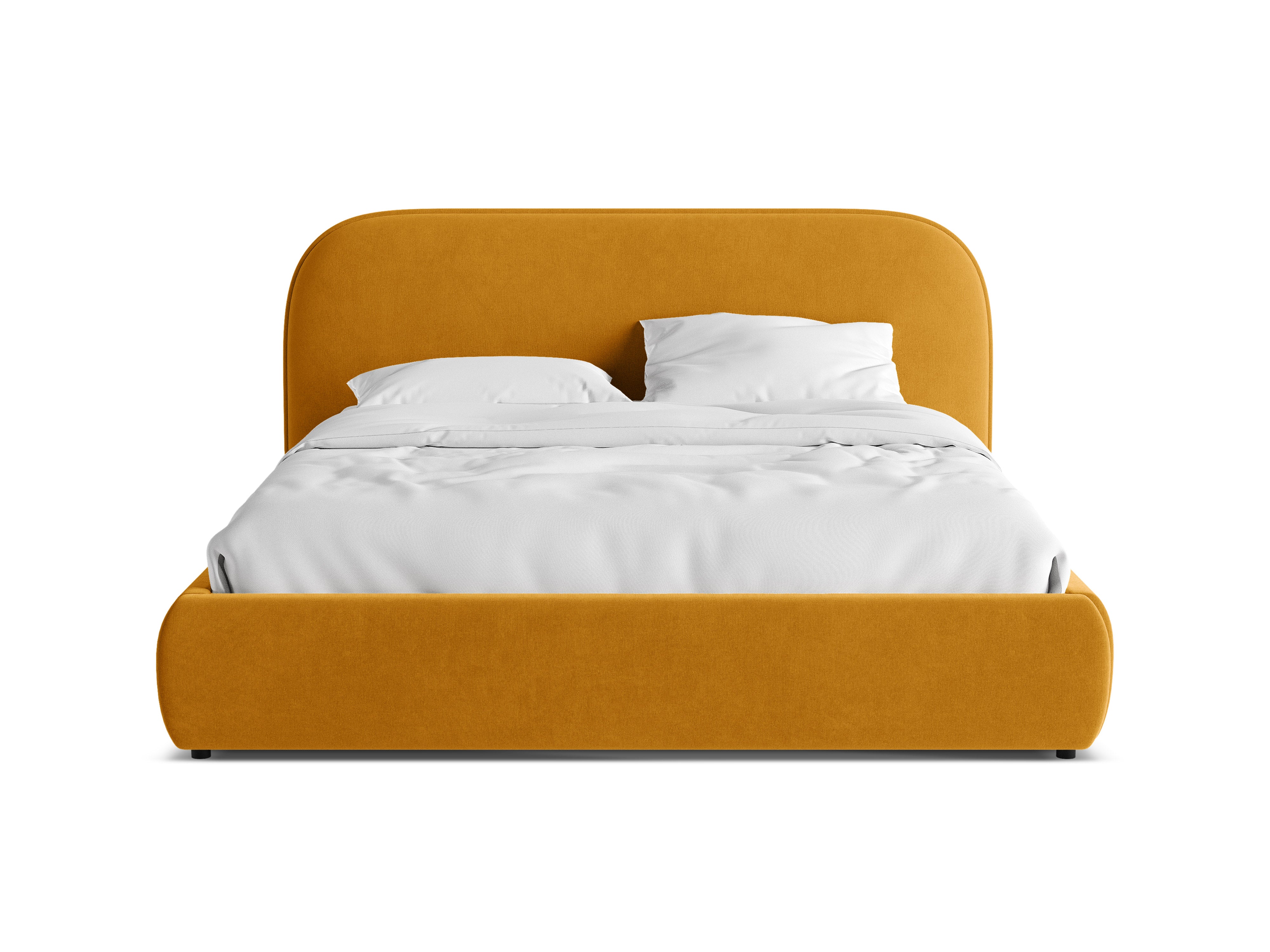Velvet bed MURADA geel