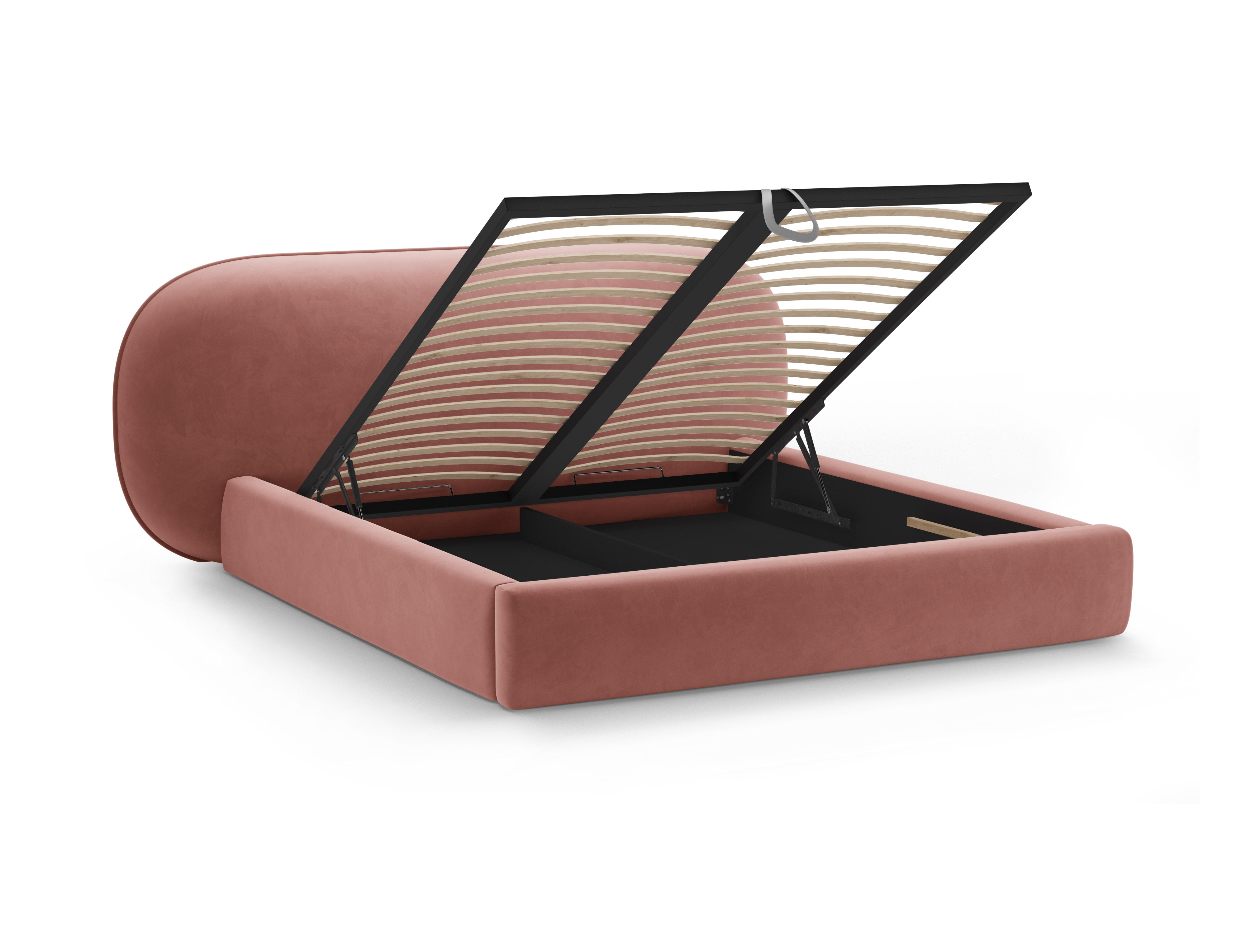 OVALO Velvet Bed Pink
