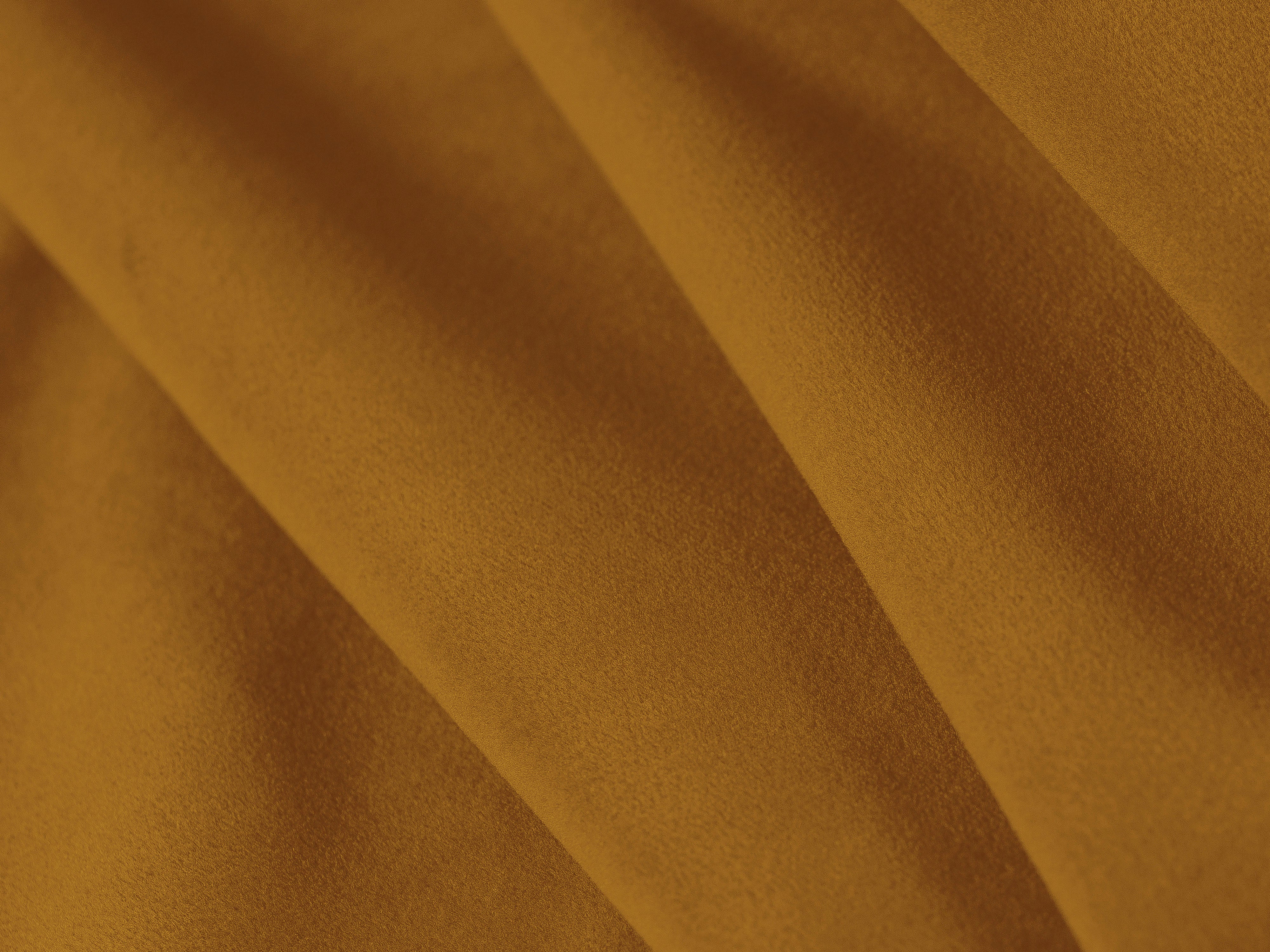 Velvet Bed OVALO Mustard