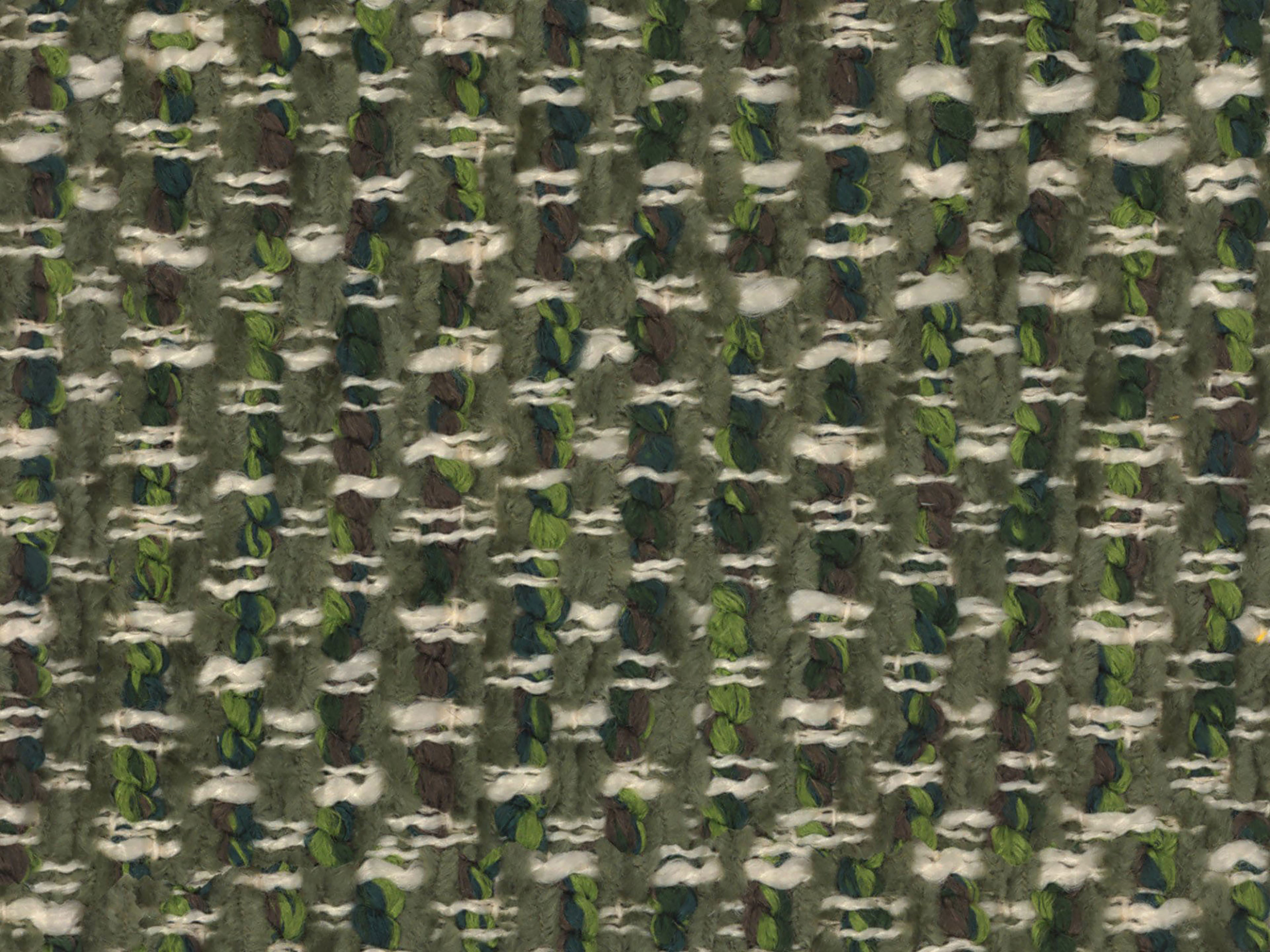 Bed SOLANGE groen melange