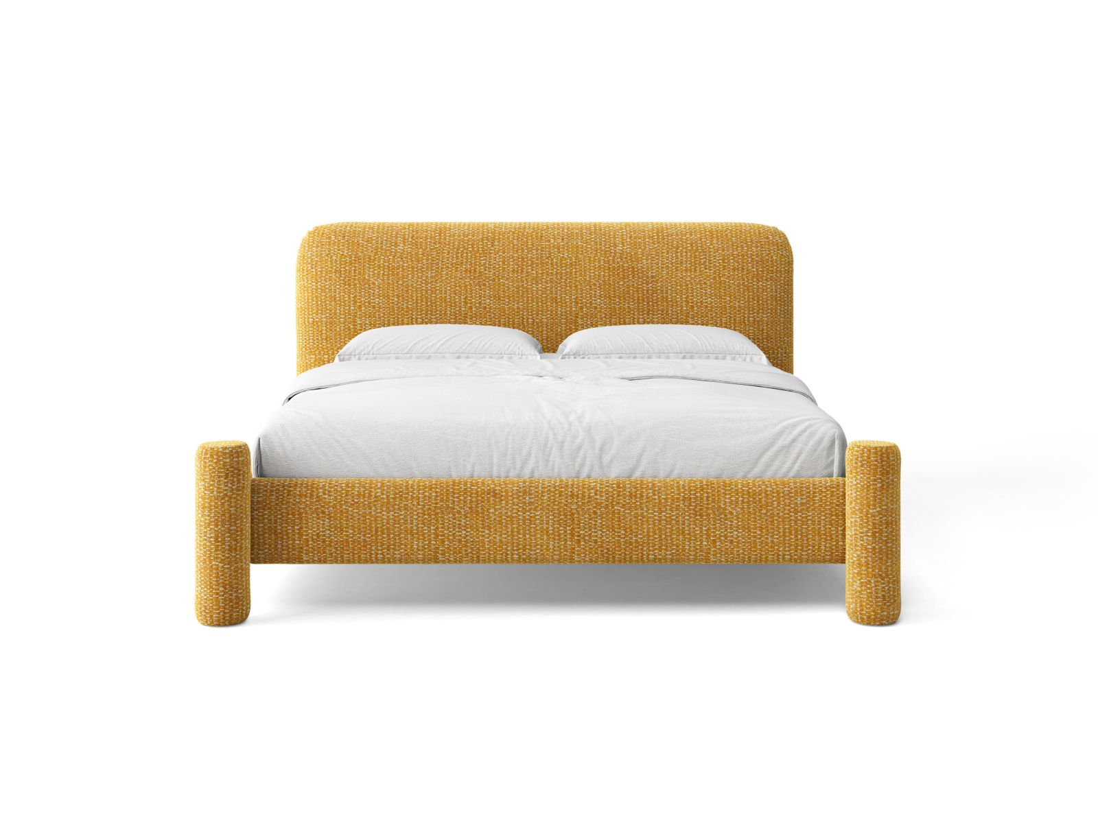 VERA bed mosterdmelange