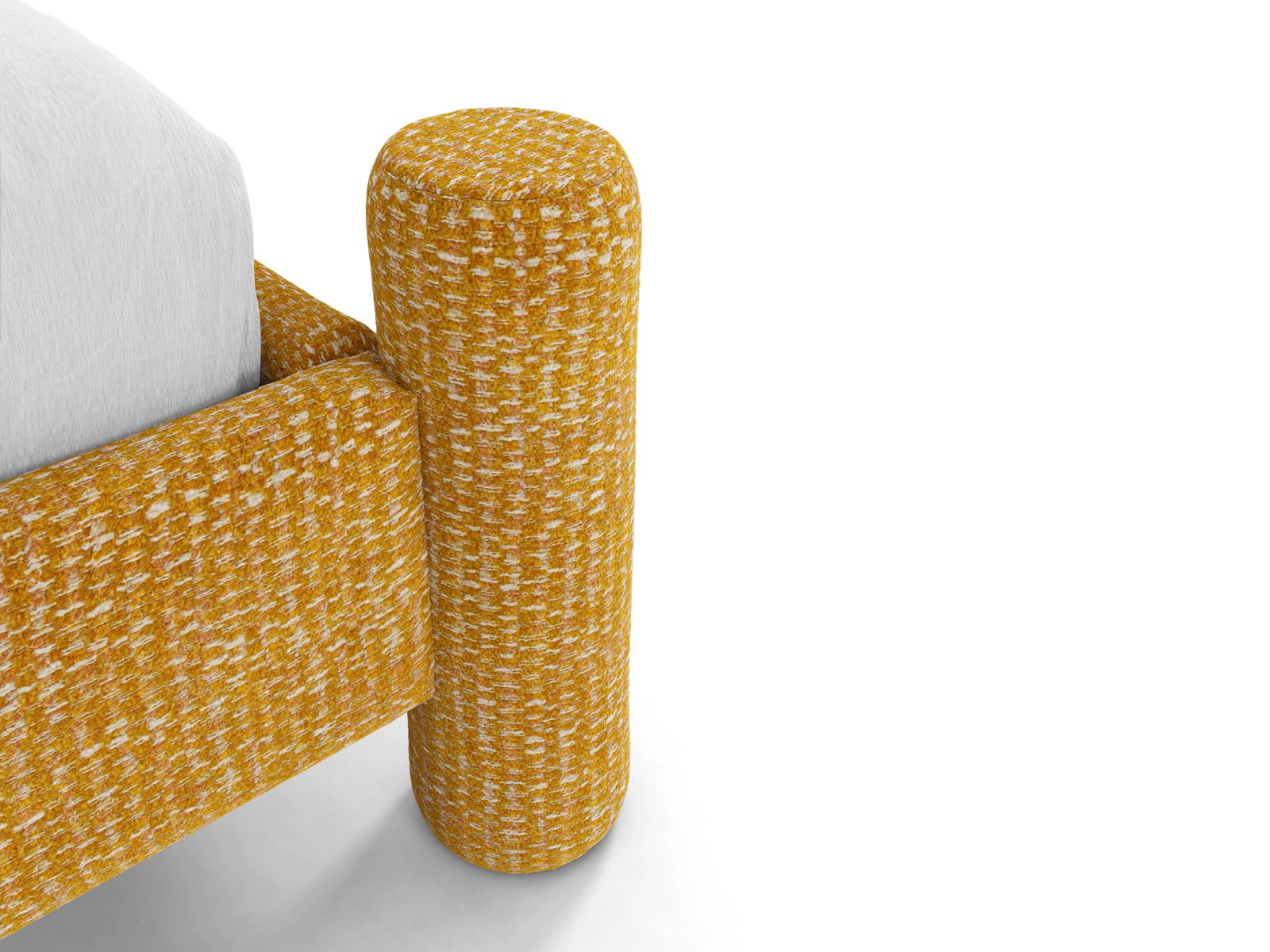 VERA bed mosterdmelange