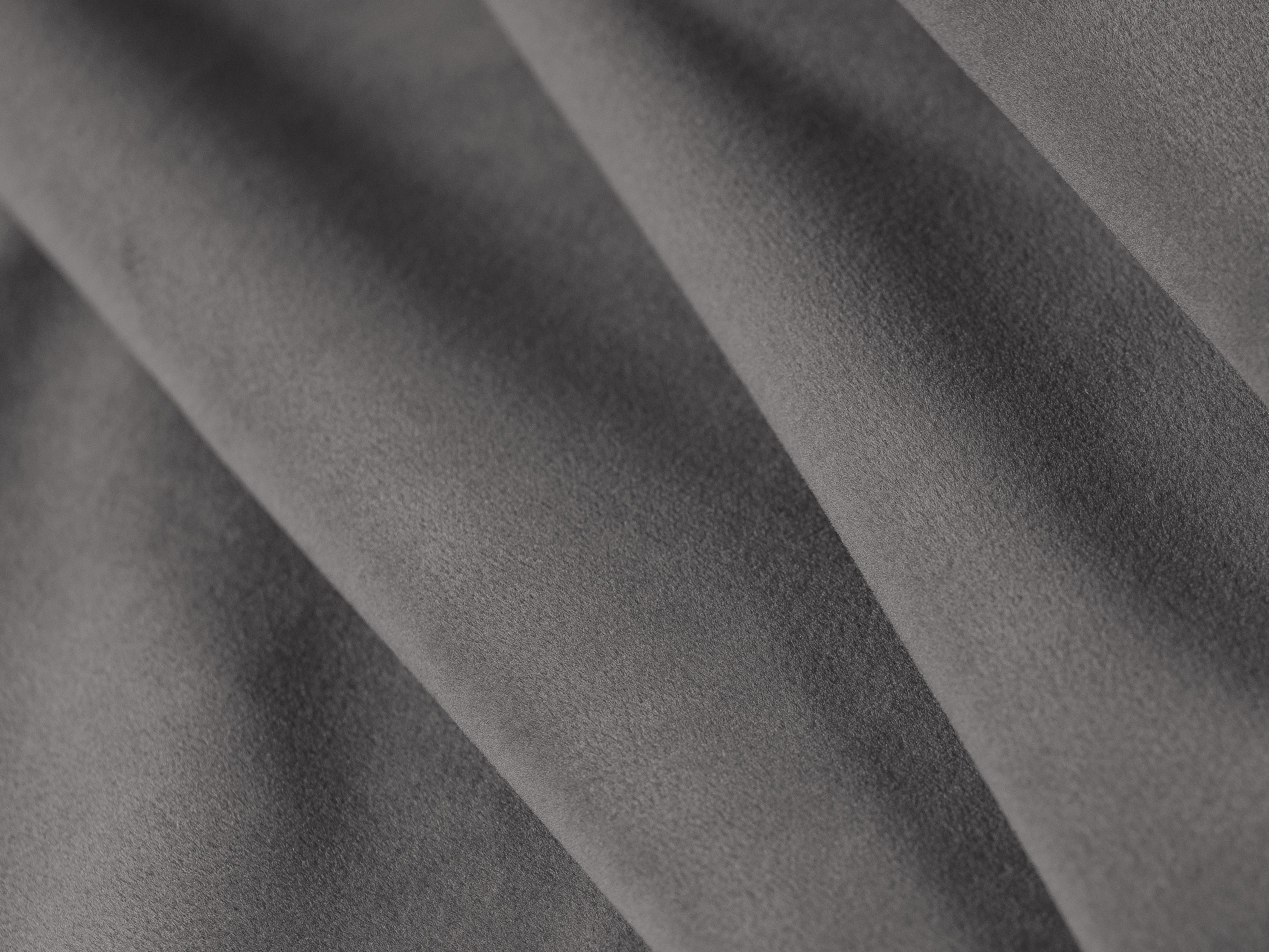 OVALO Velvet Bed Dark Gray