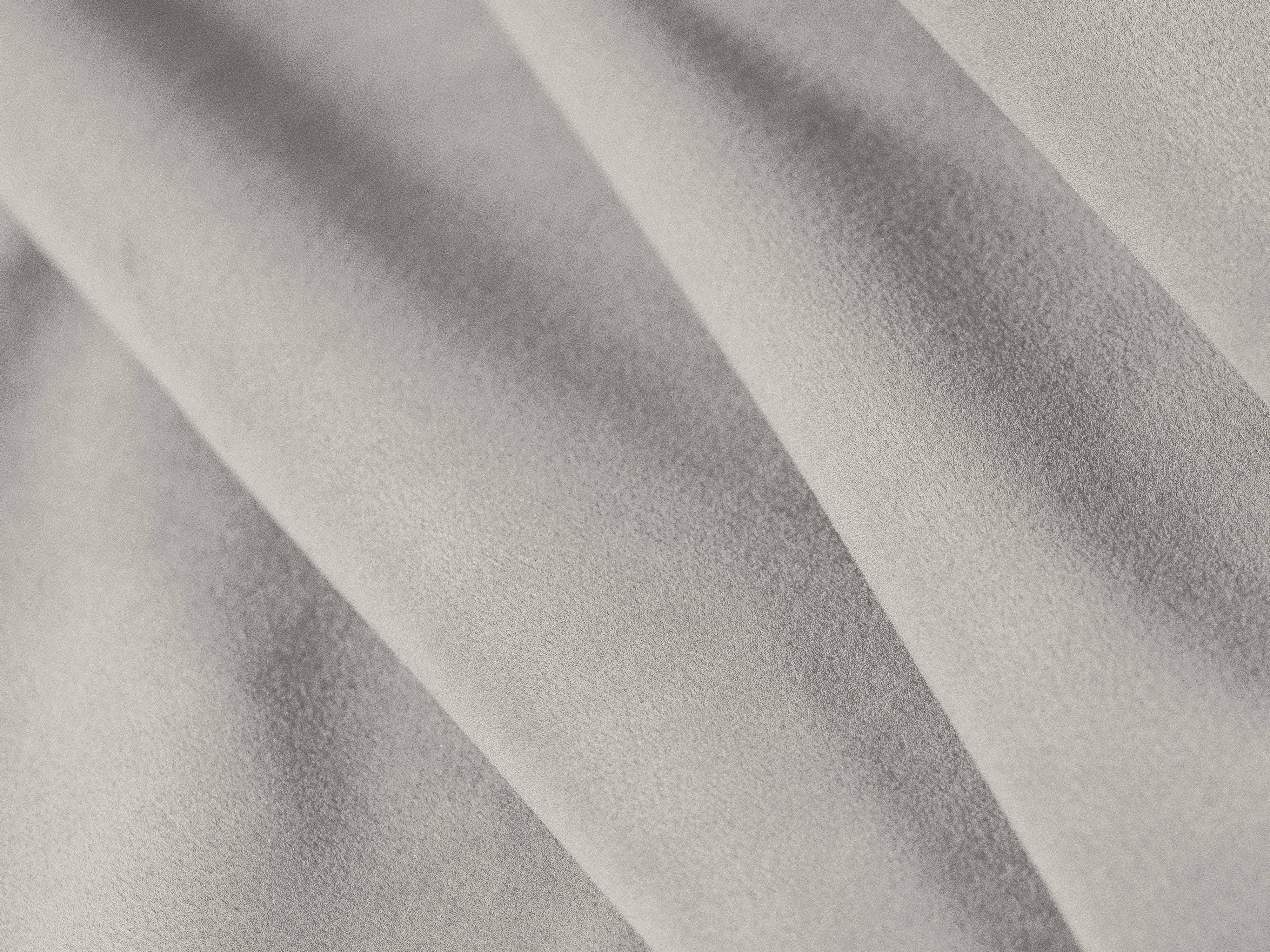 Velvet bed SOLANGE lichtgrijs