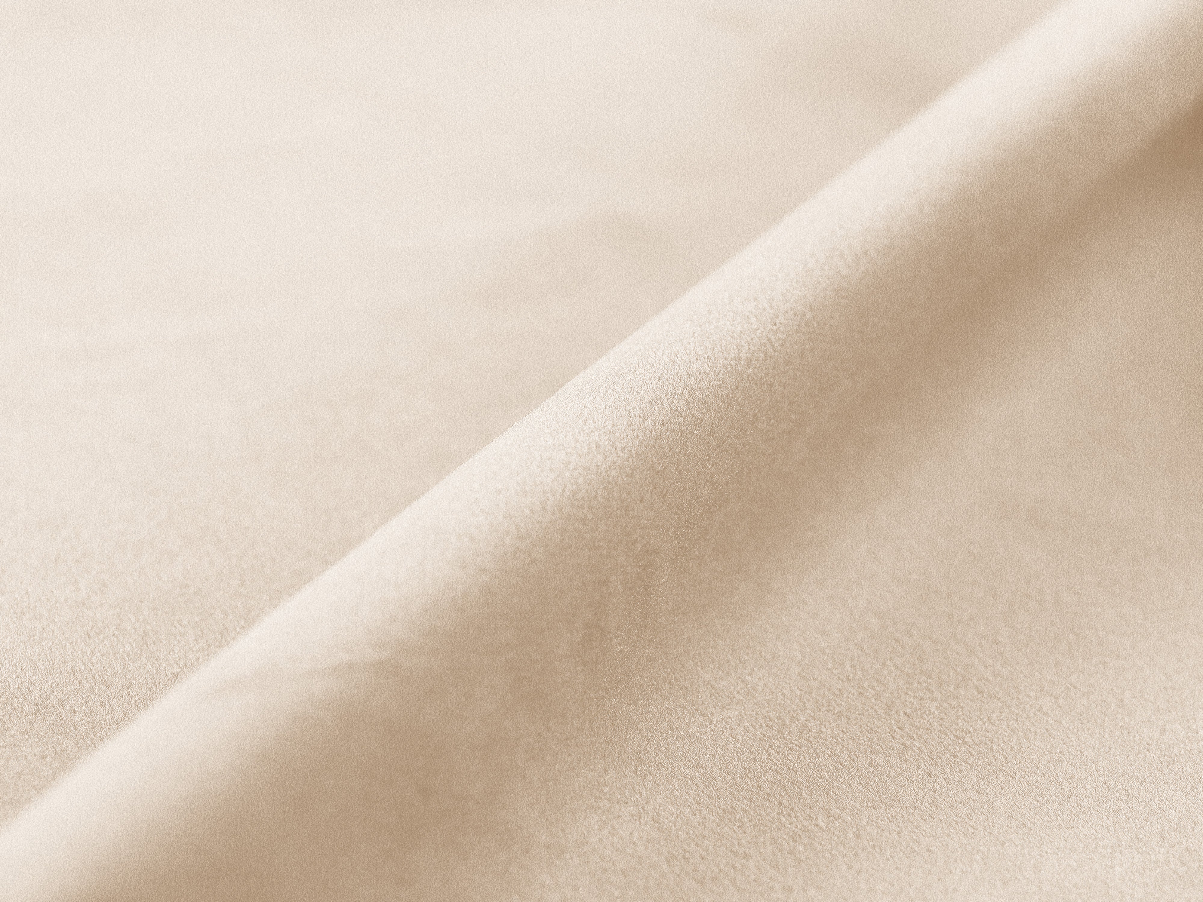 Velvet bed met opbergruimte LUPINE beige