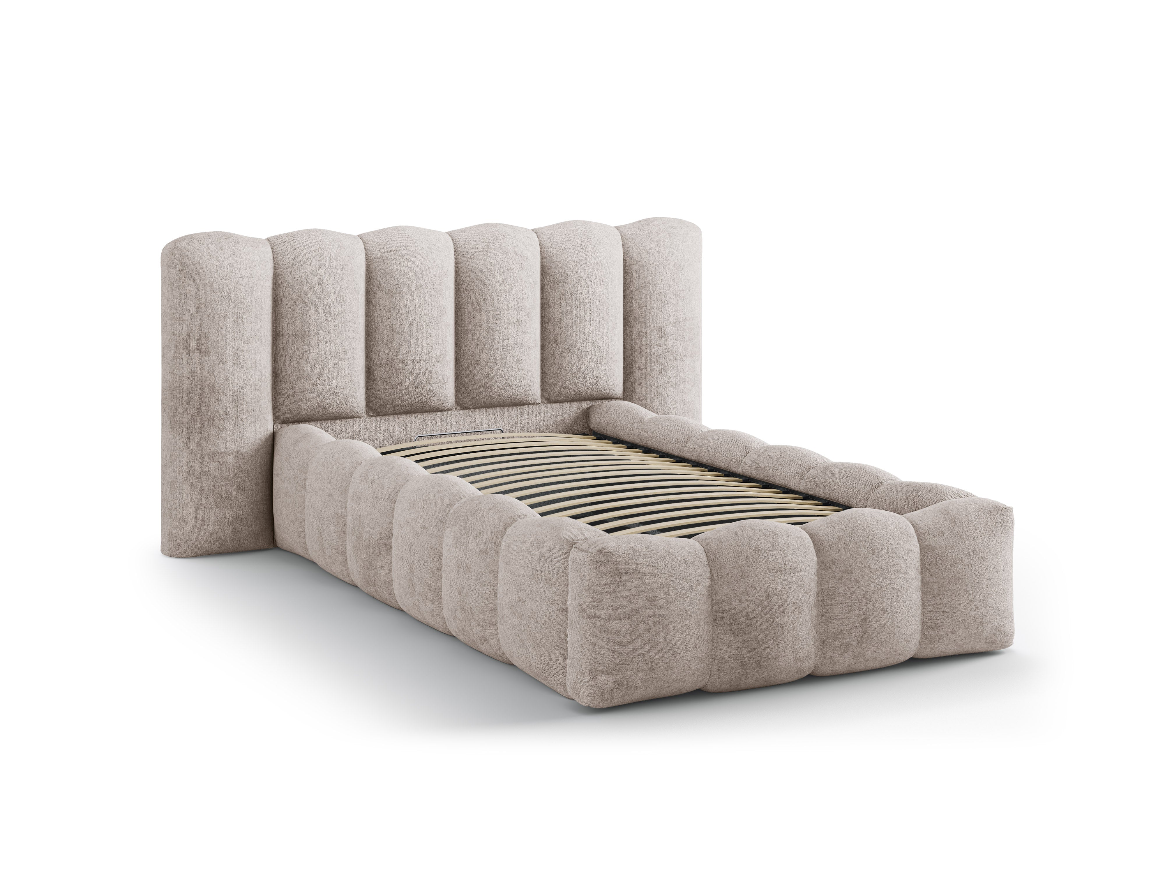 LUPINE Bed Beige Chenille