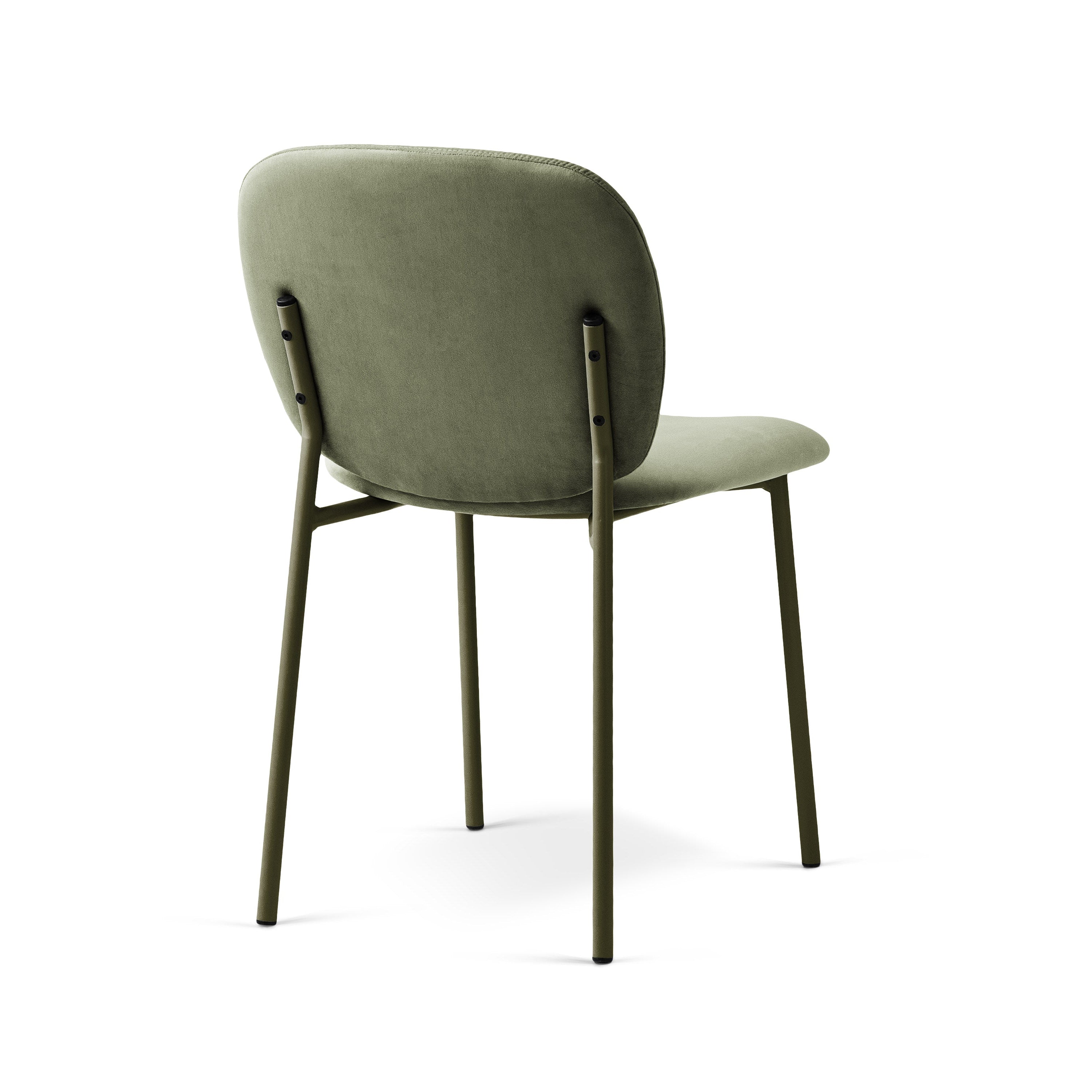 Velvet Chair CAROLINE Green