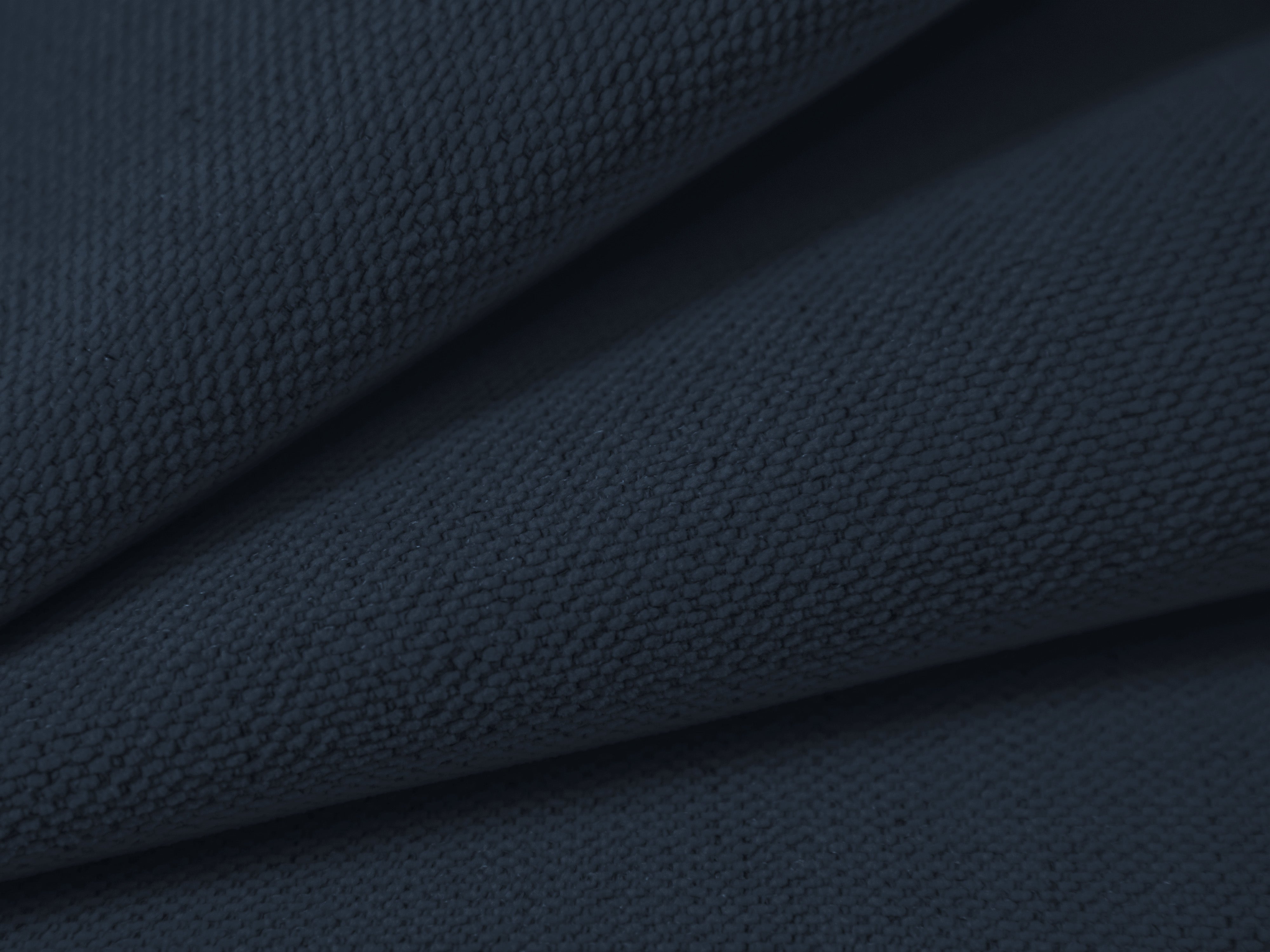 Links hoekbank voor 3 personen met slaapfunctie VICTOR koninklijk blauw chenille