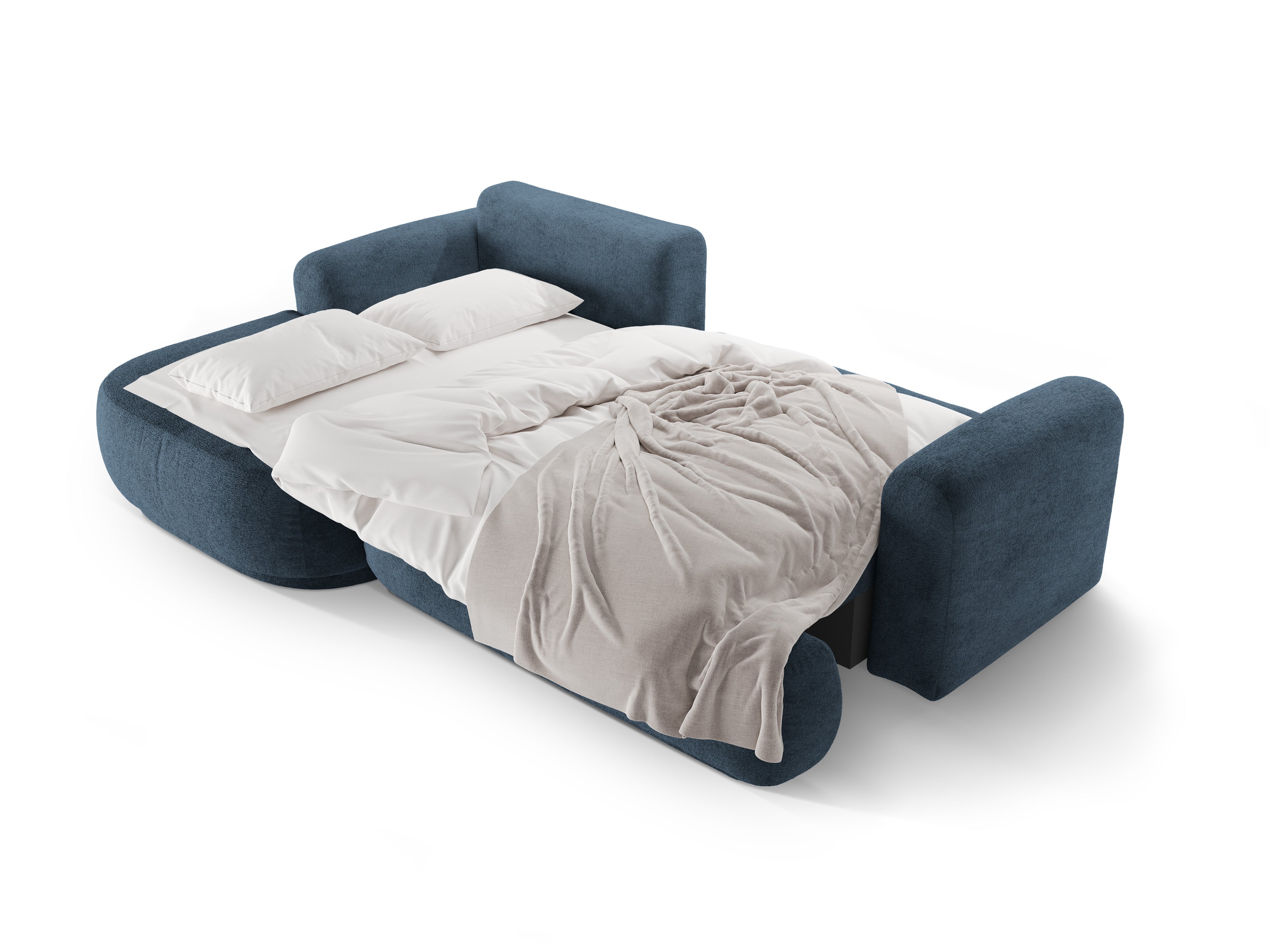 Links -handgefertigte Ecke mit Ella schlafend dunkelblau