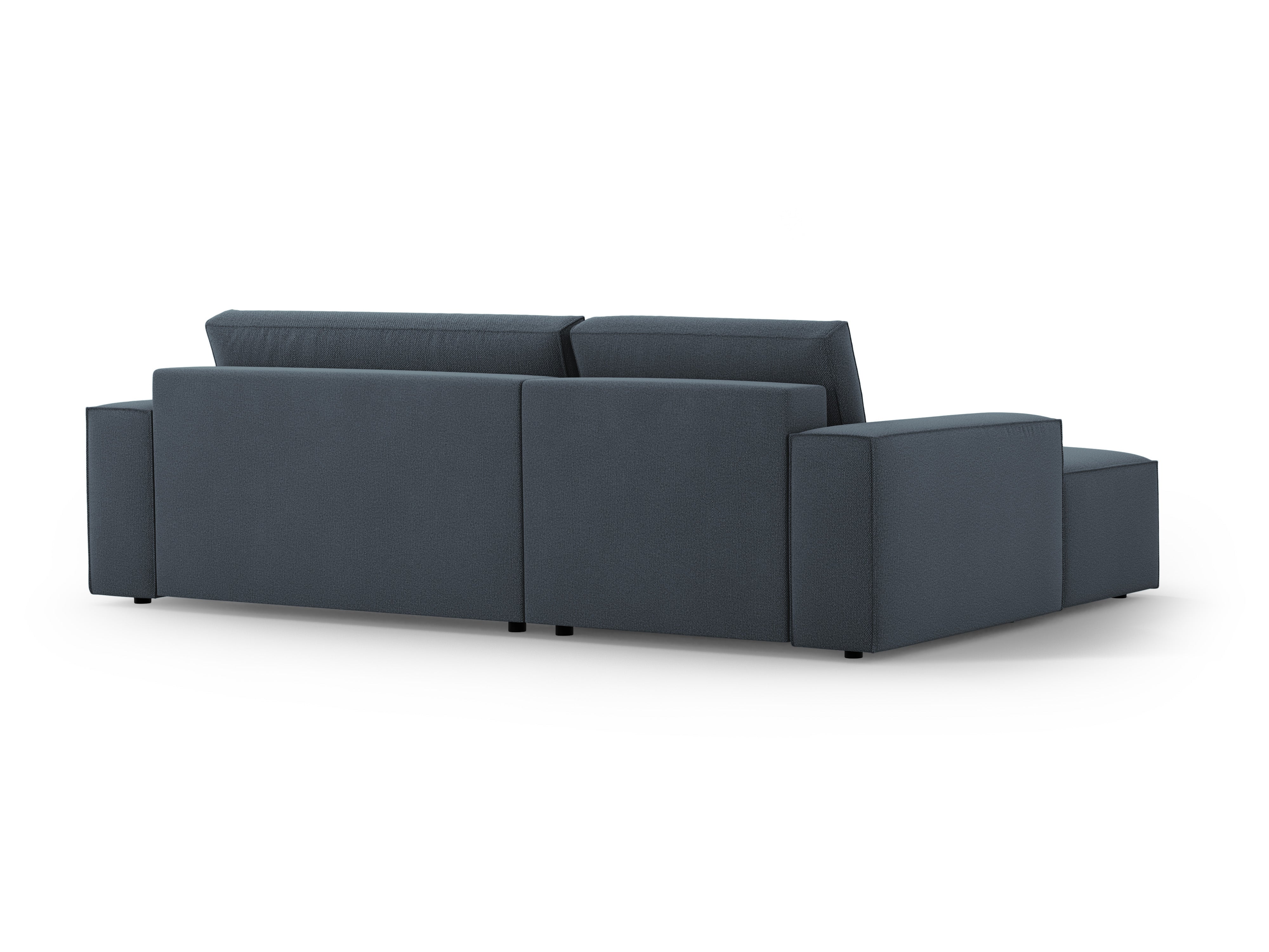 Left-sided corner sofa bed JODIE blue