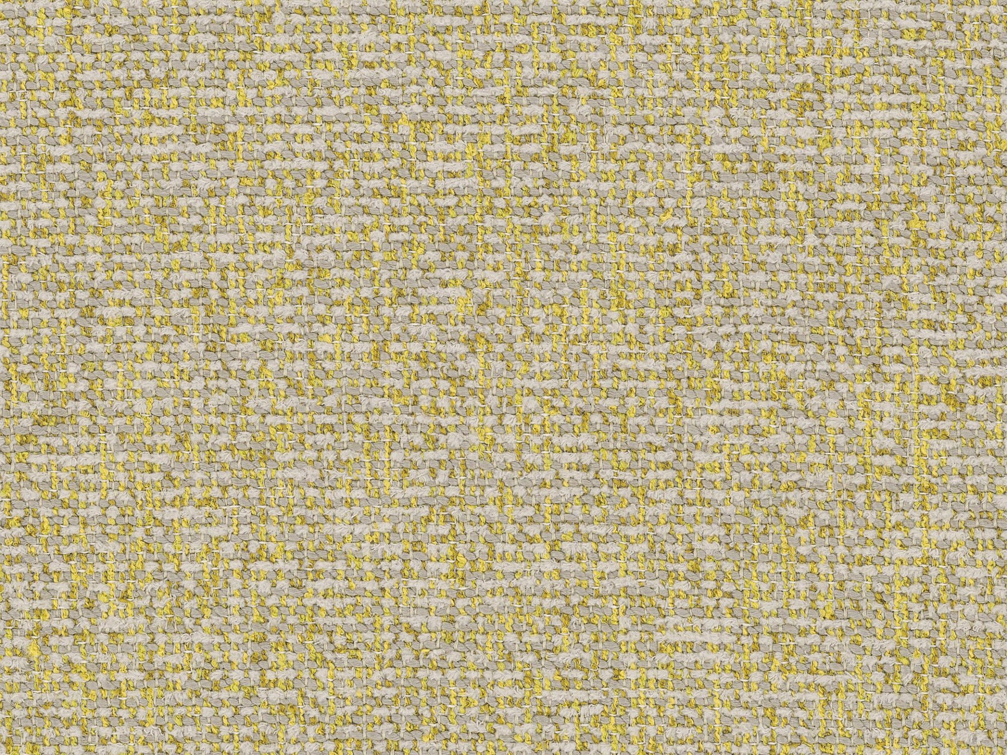 Rechthoekige 3-zits hoekbank KATE gele mélange