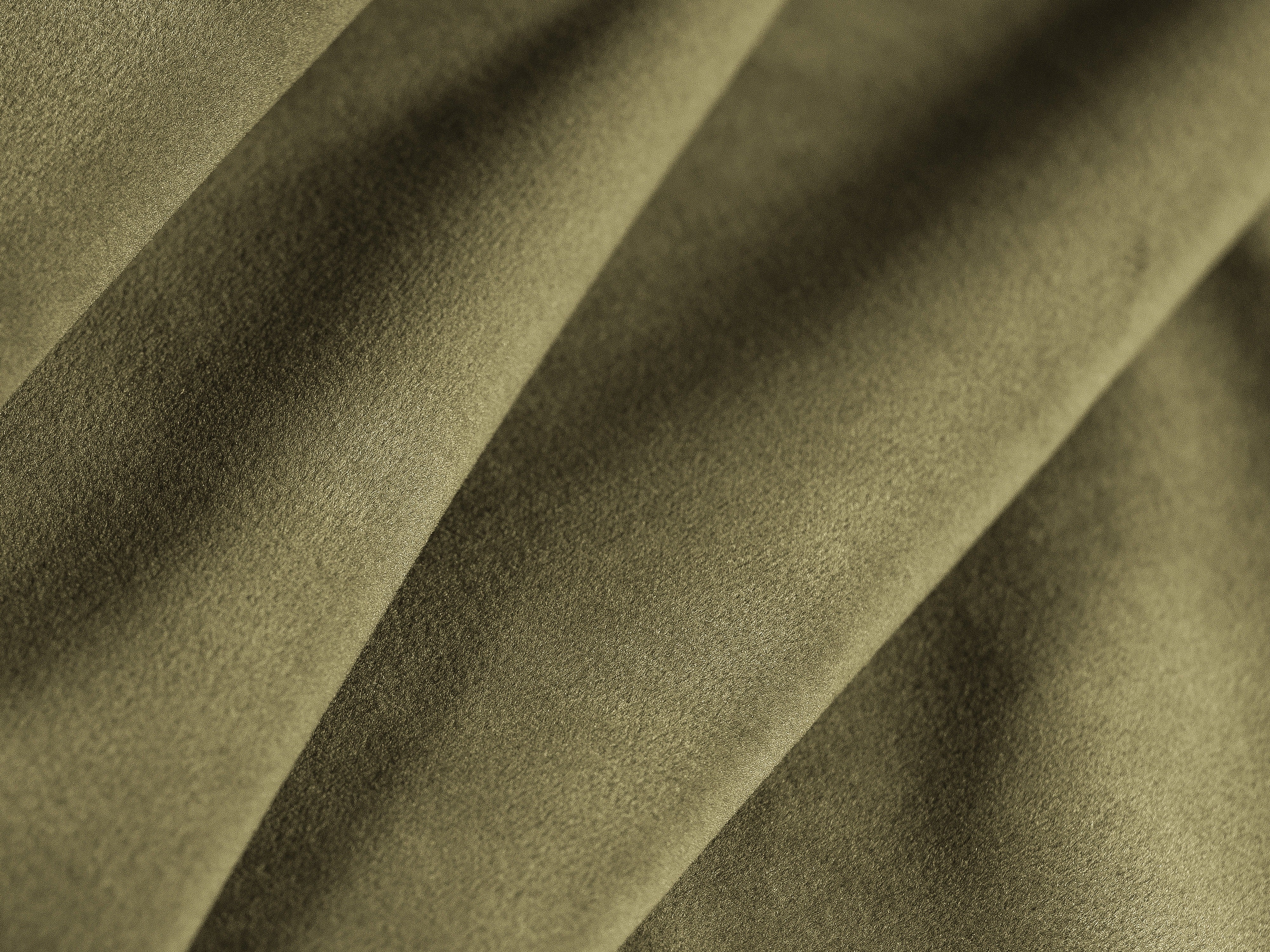 Samt-Ecksofa rechtsseitig 2-sitzig KATE grün