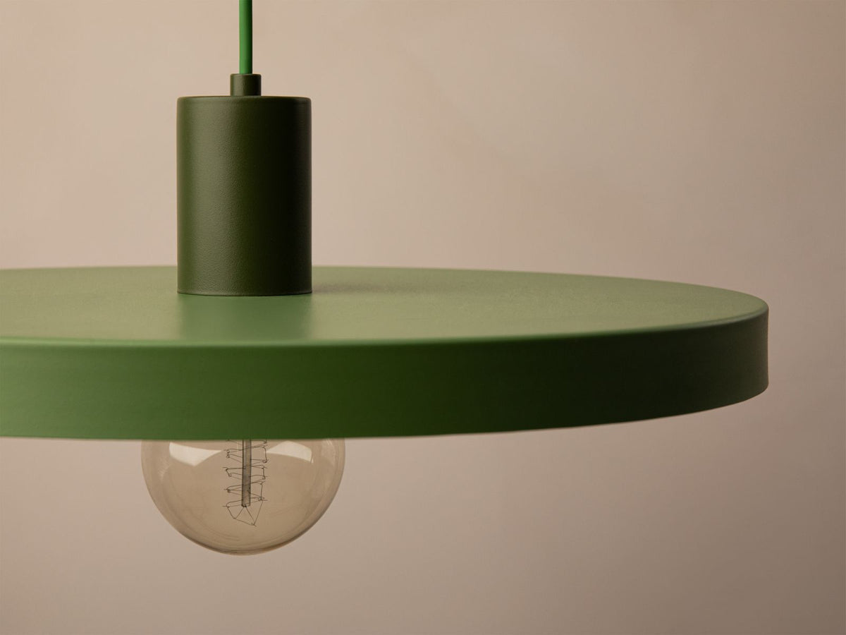 Lampa wisząca ORI zielony – ujęcie 9