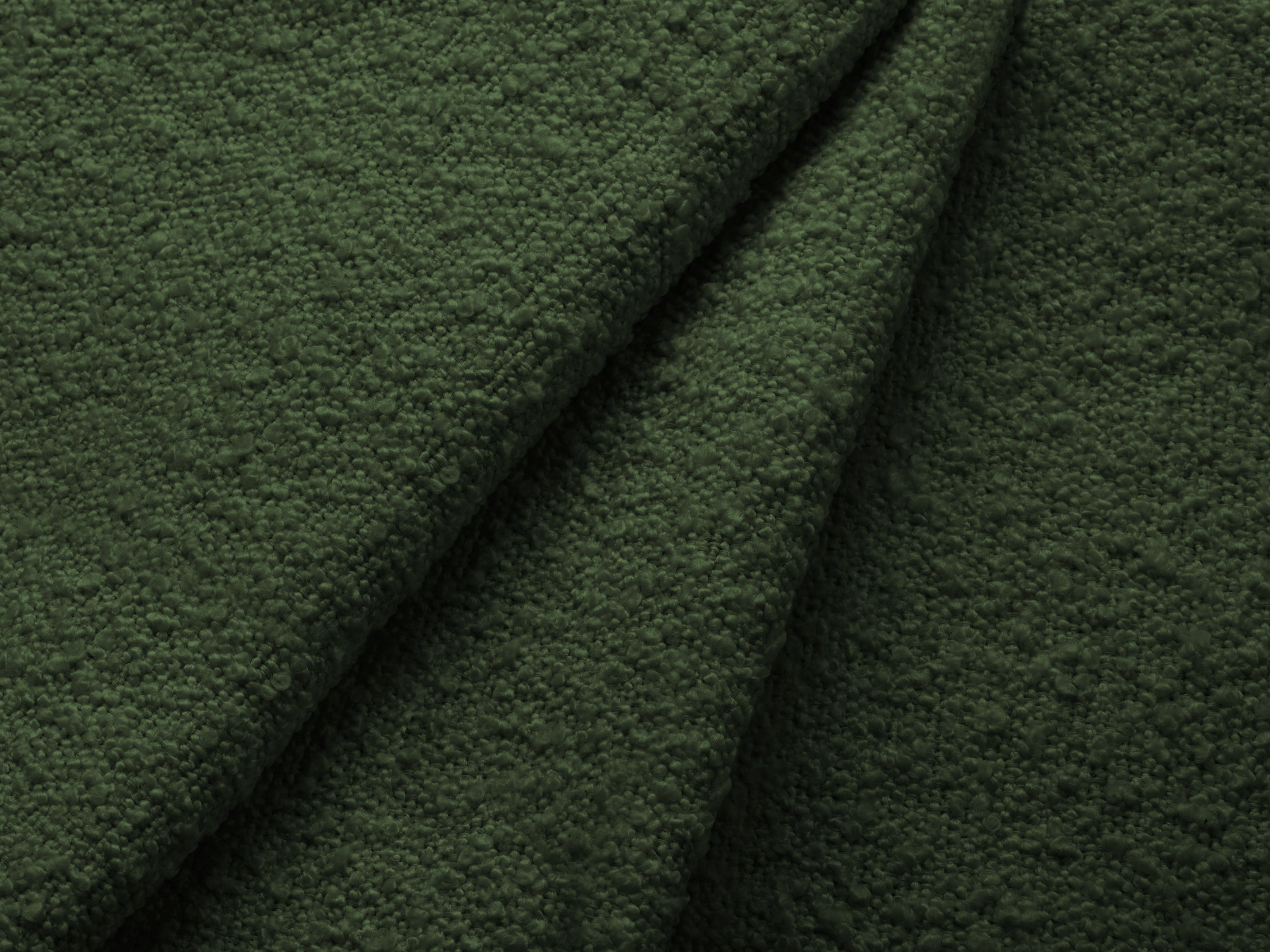 Kussen POPPY groene boucle