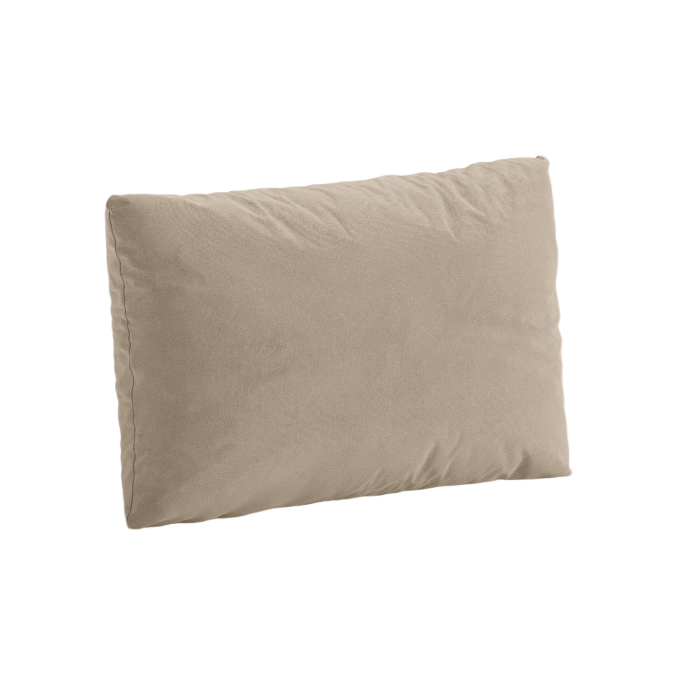 Fluwelen kussen POPPY ecru