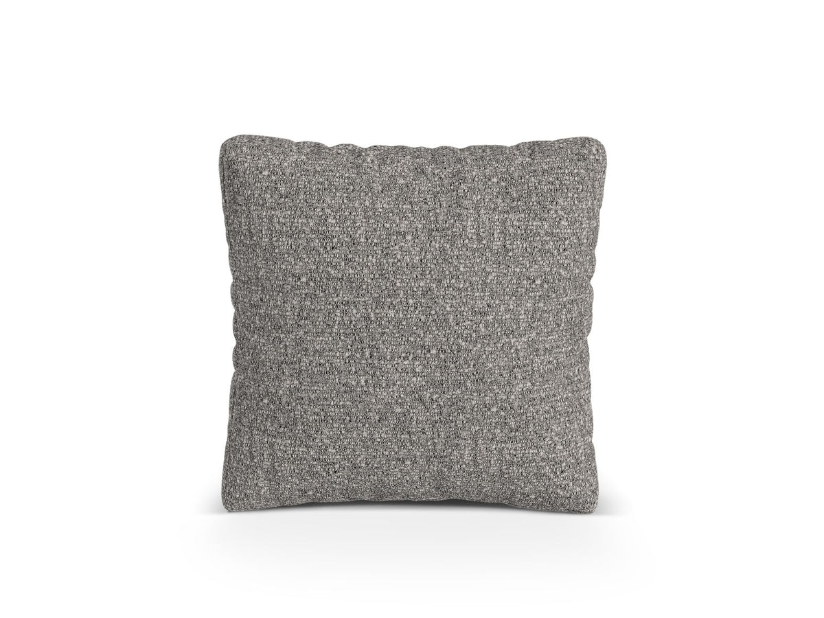 Poduszka dekoracyjna MARTINA grafitowy boucle – 65x65