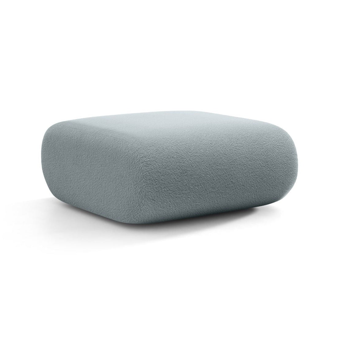 Puf NEO lichtblauwe boucle