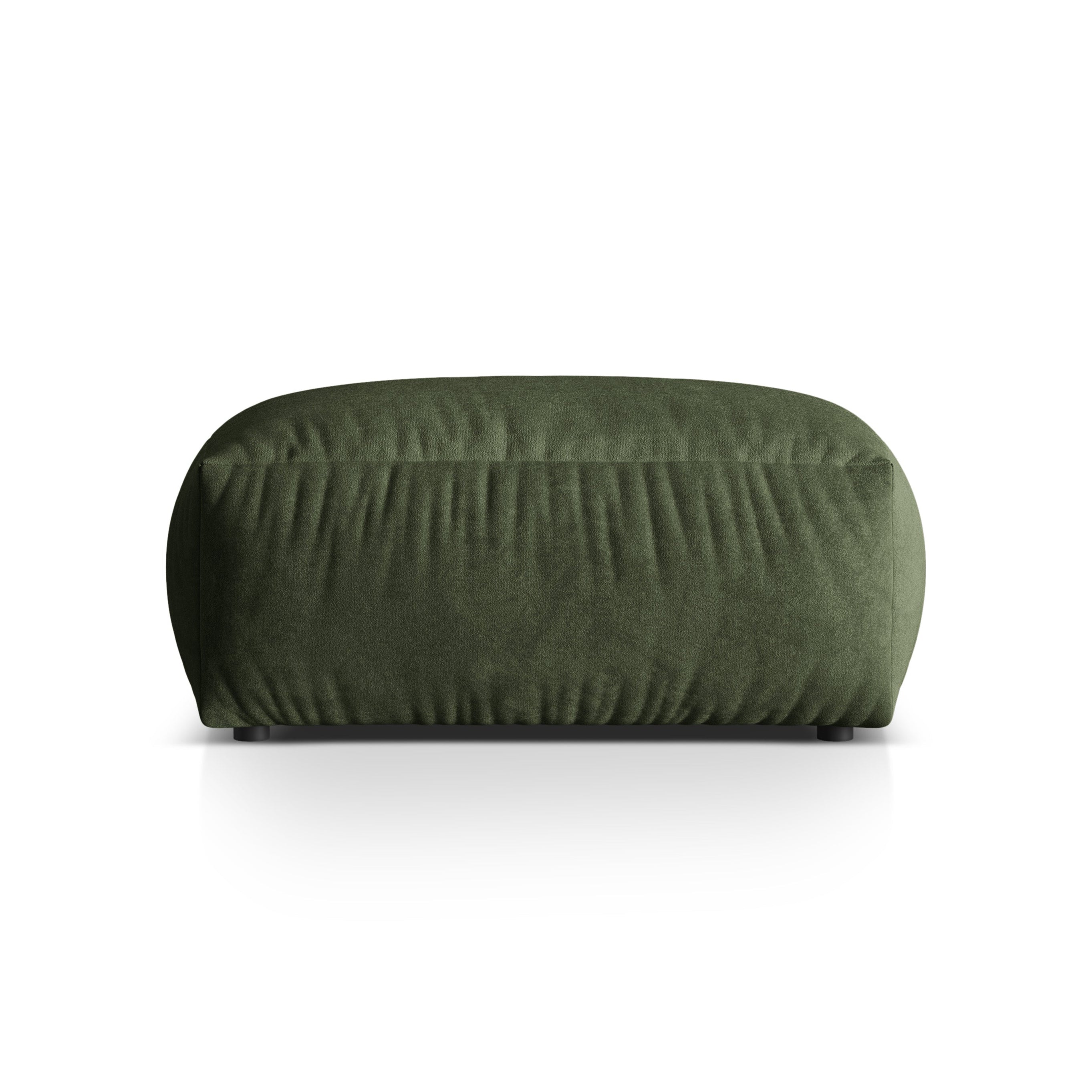 Pouf velvety Martina Zielony