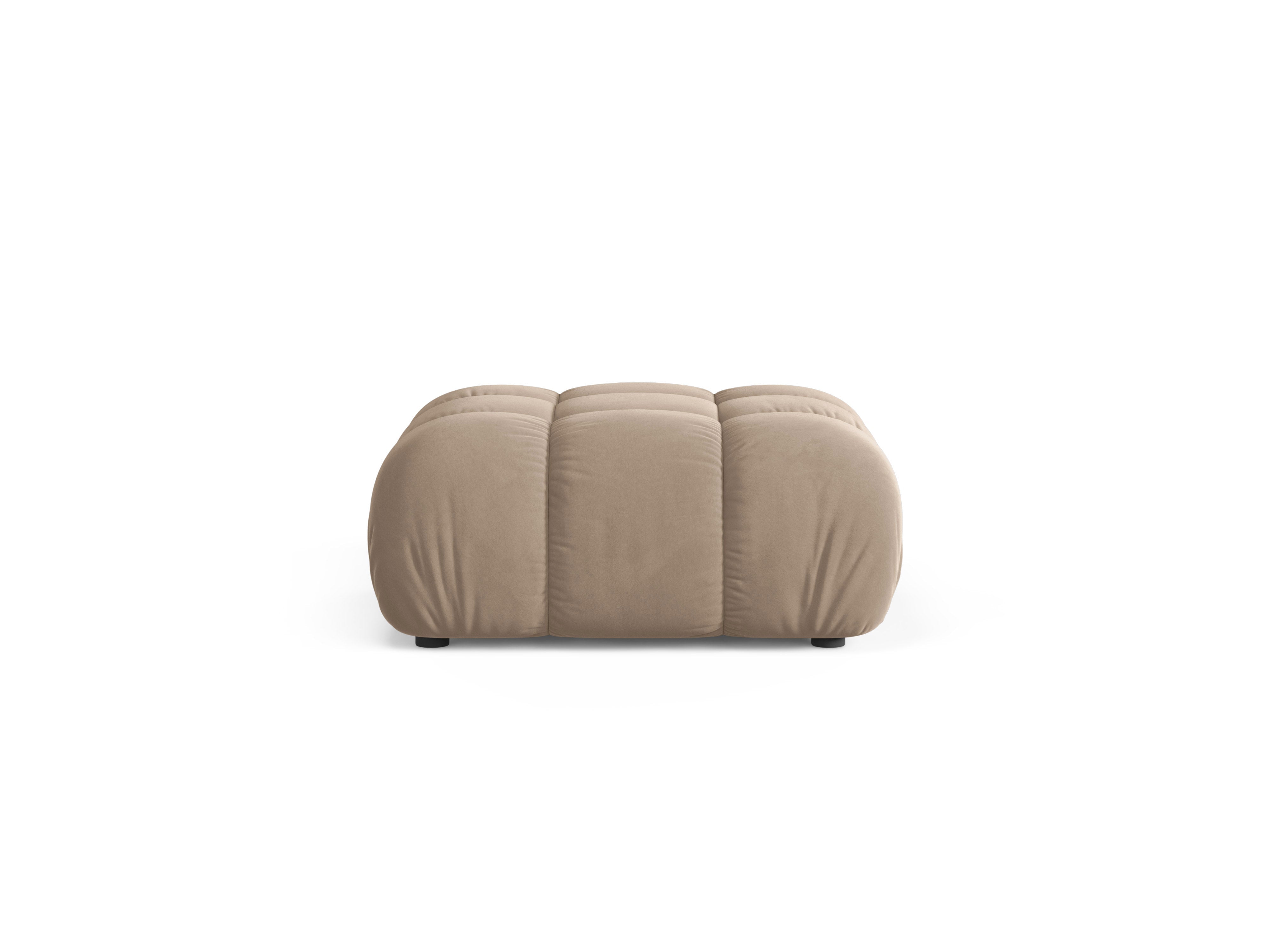 Puf / module BELLIS beige velours