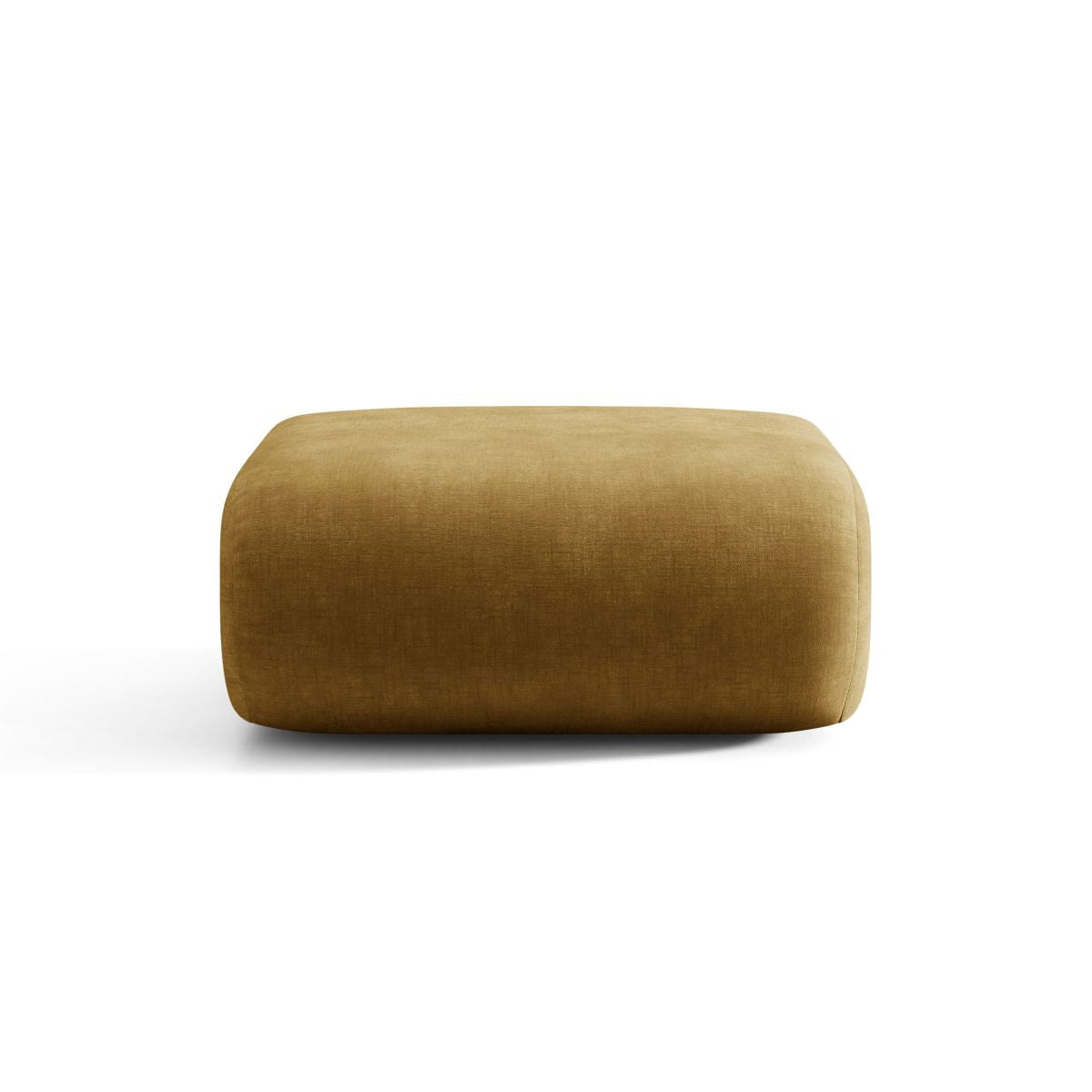 Puf NEO mosterdgeel chenille