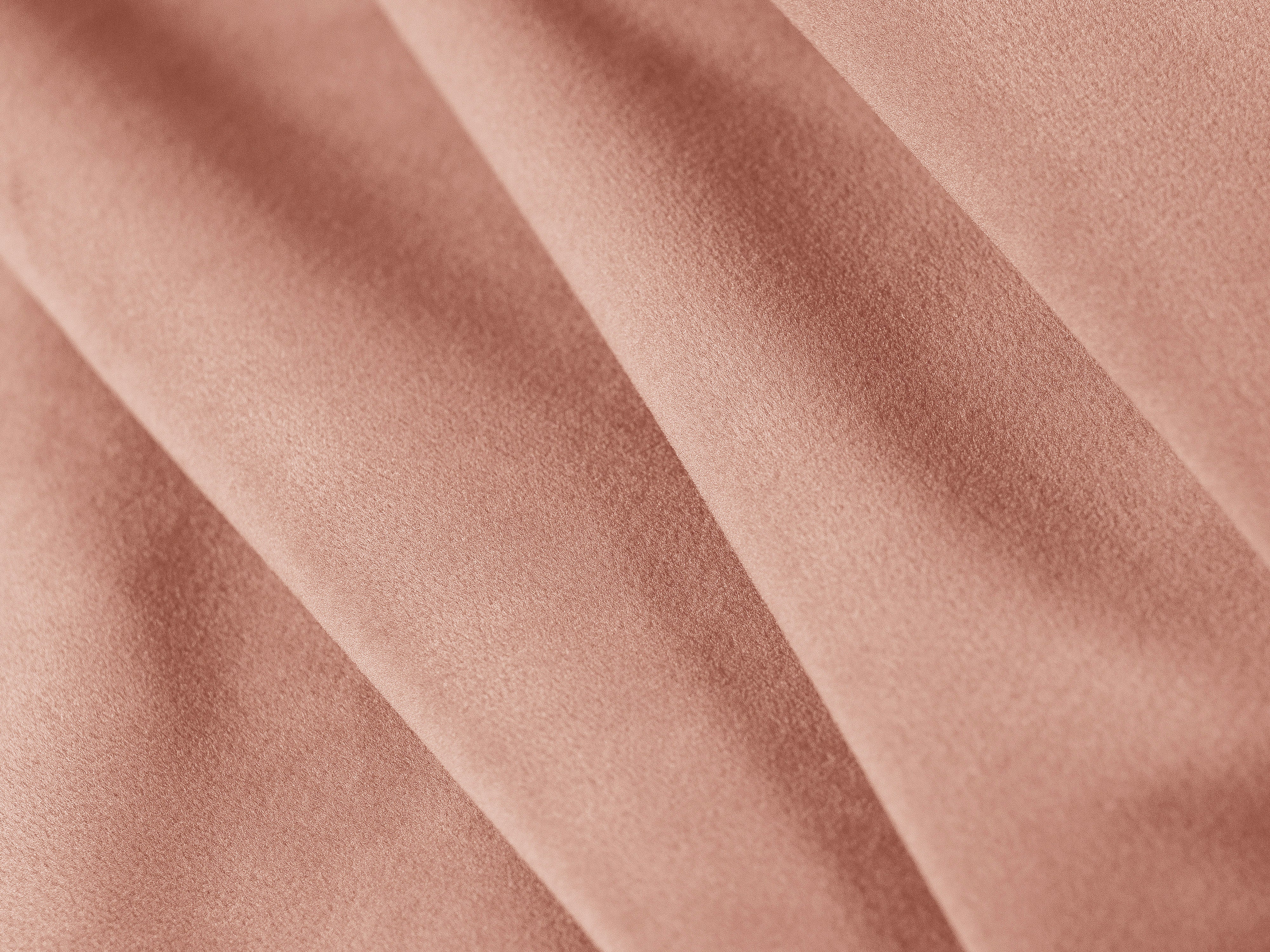 Quadratischer Samtpouf BEMY rosa