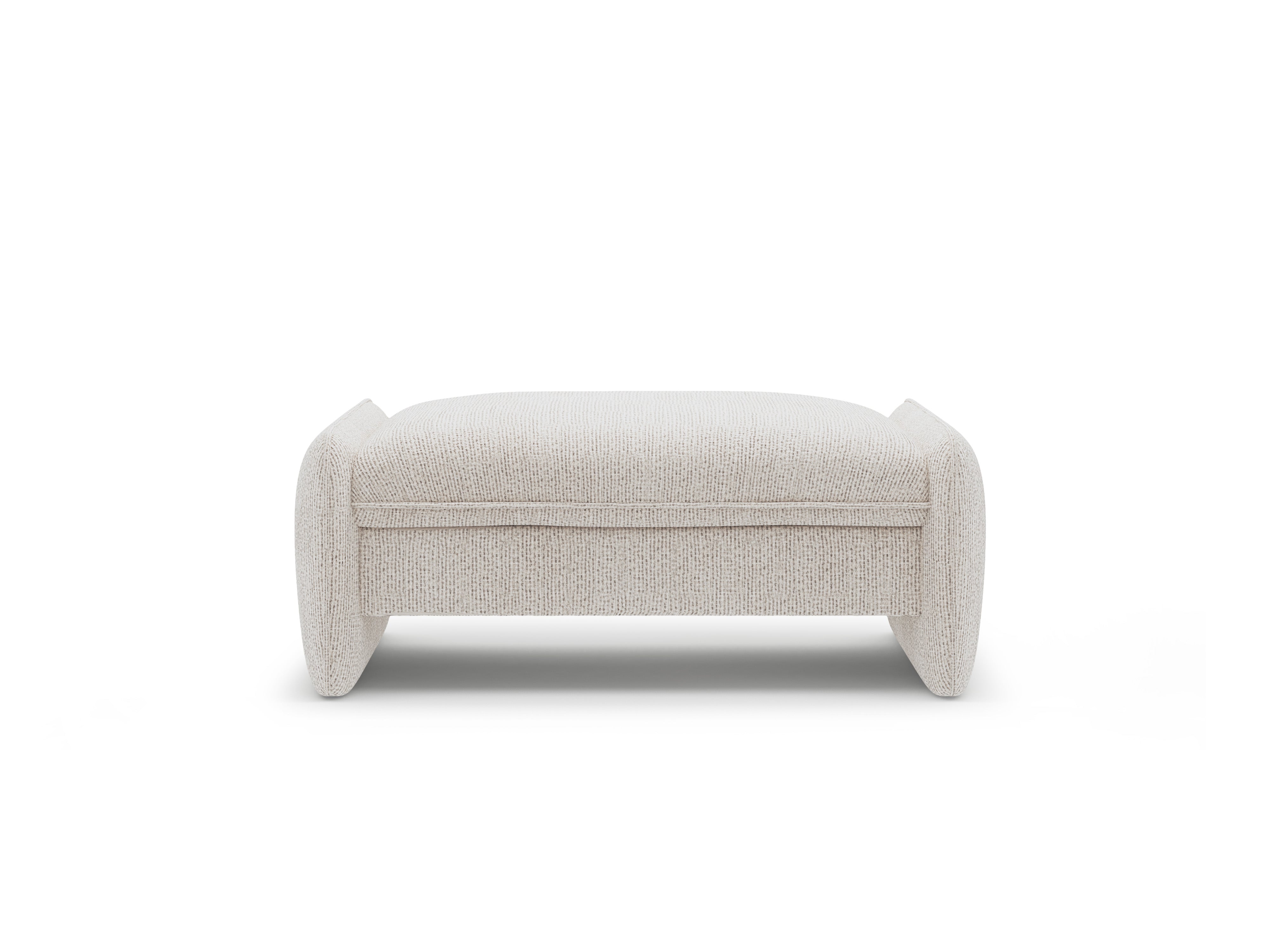 Puf GEORGIA beige chenille