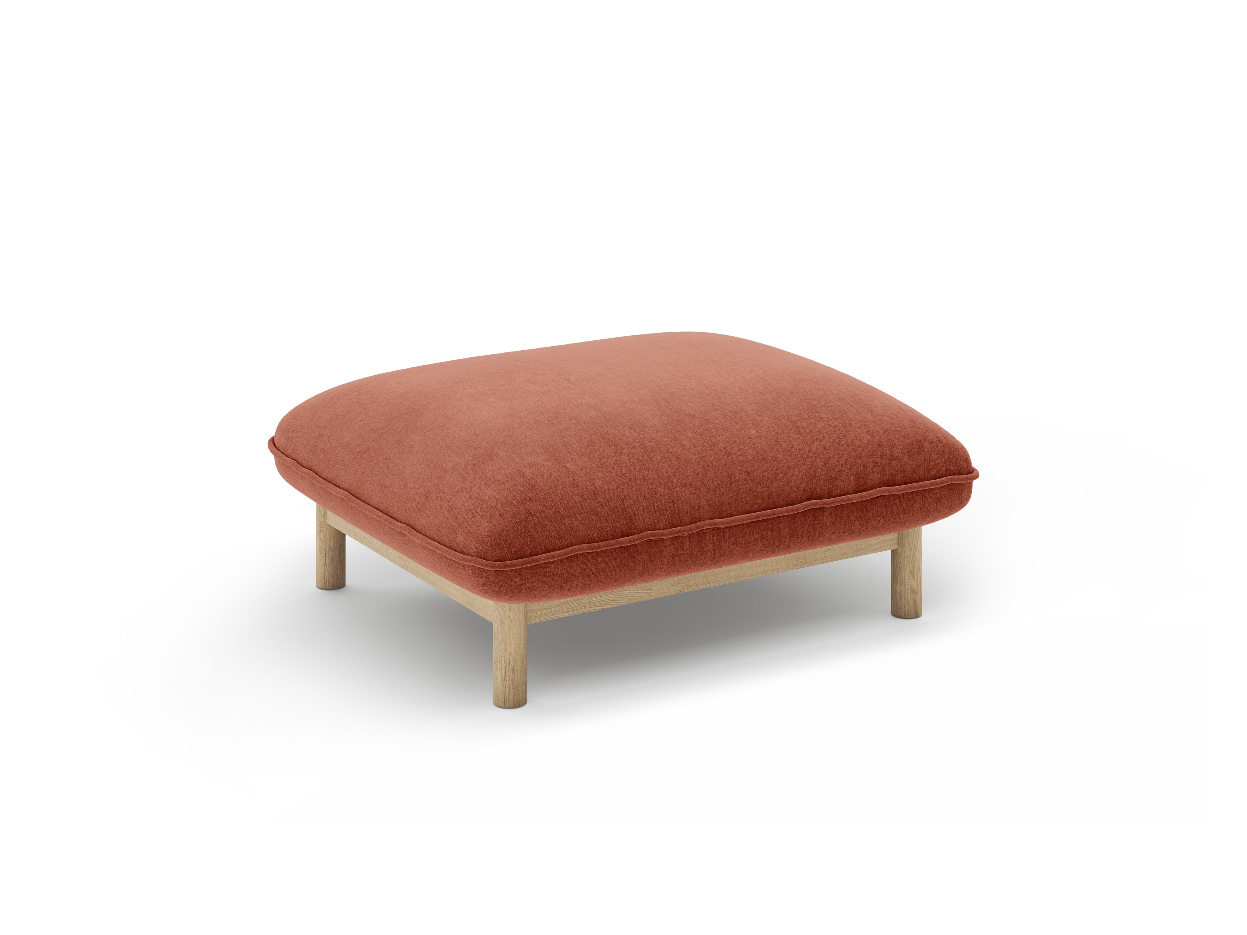 Puf ADA kastanienbraun Chenille