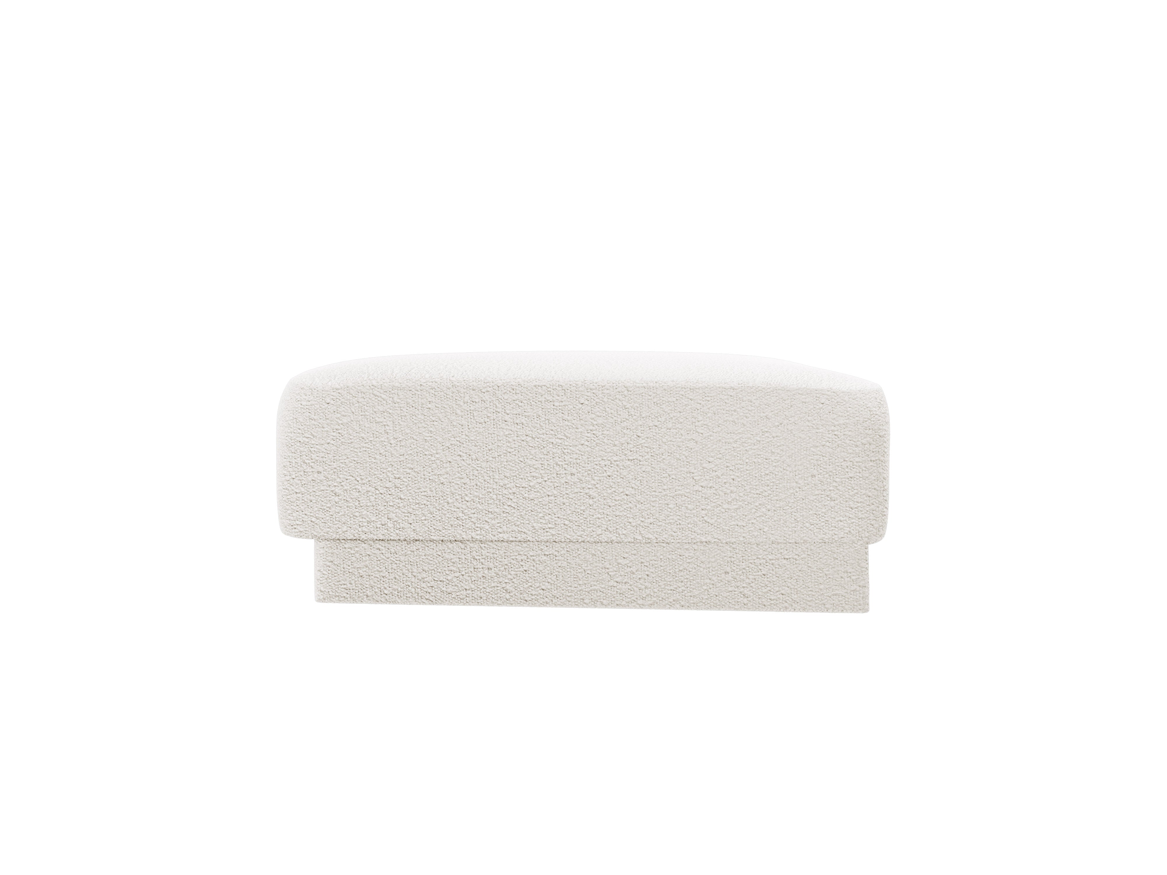 Pouf / module MILEY white boucle