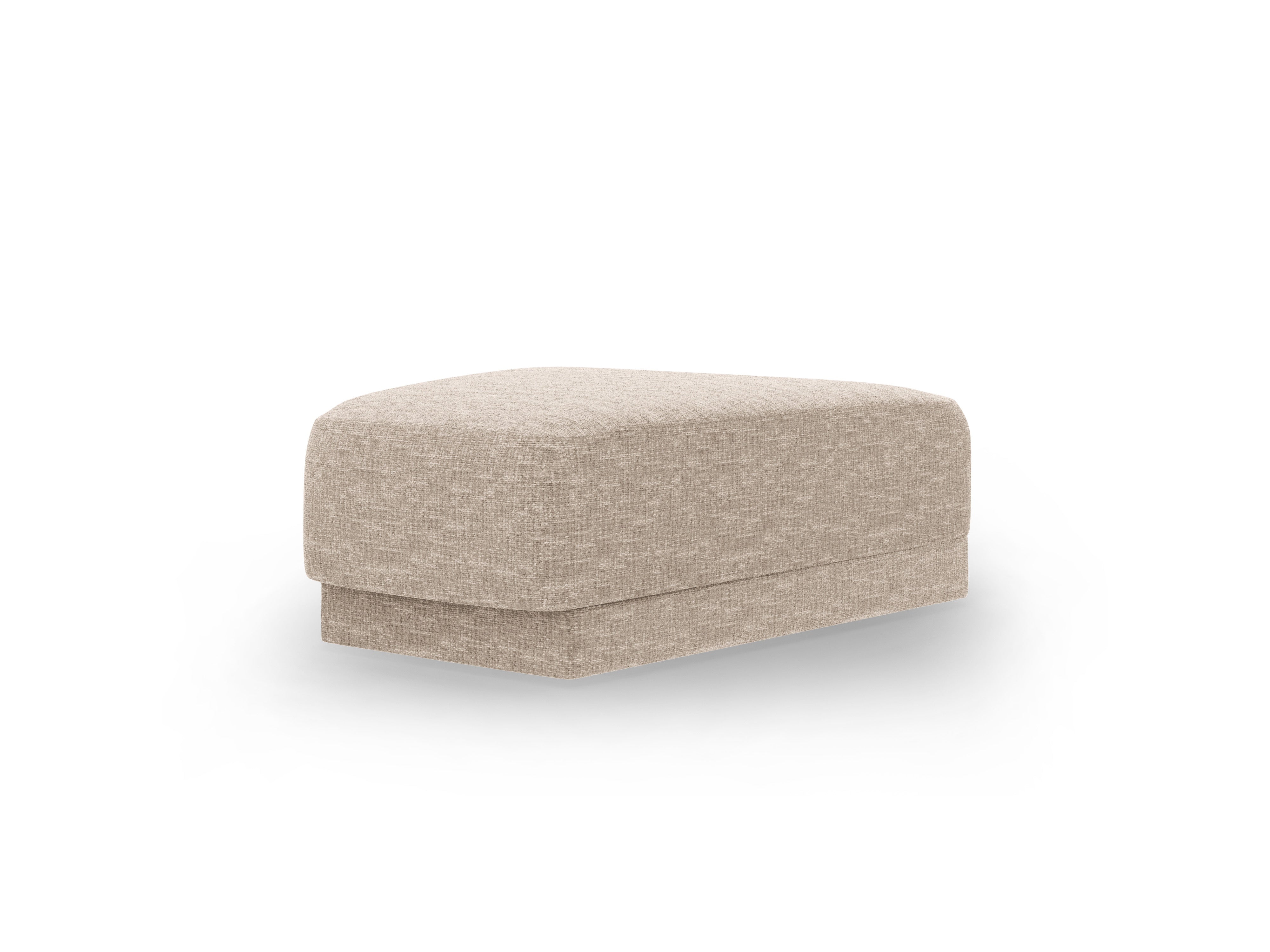 Pouf / module MILEY beige chenille