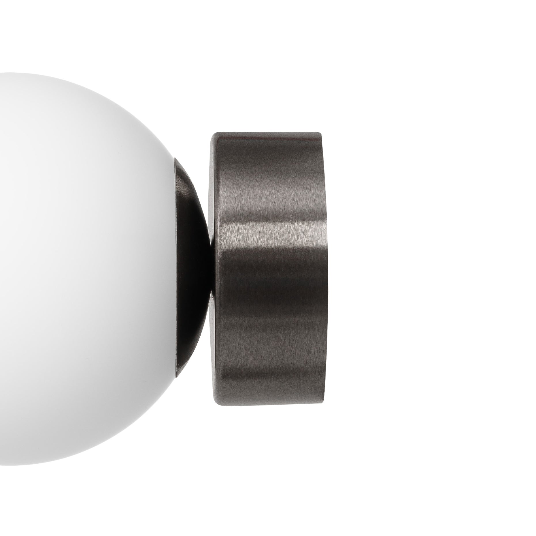 MIJA wall lamp brushed titanium