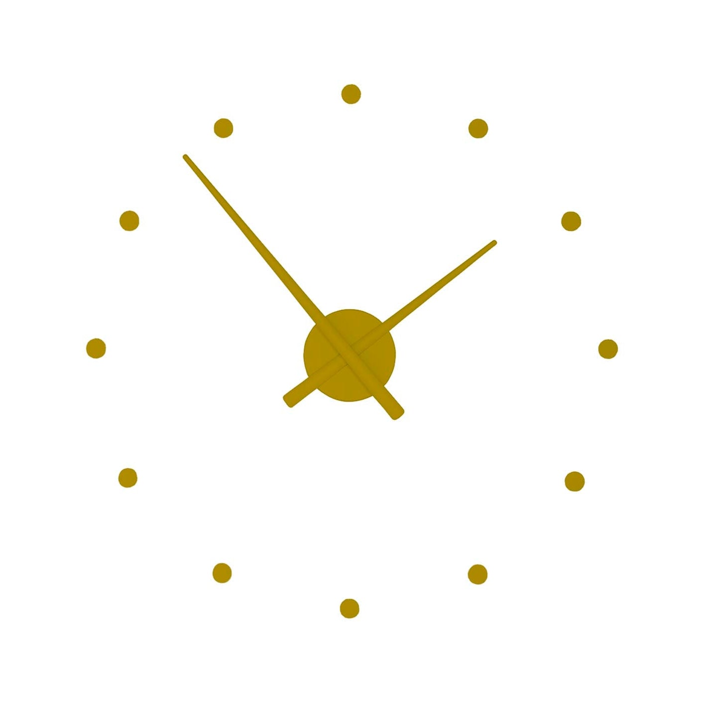 Mustard OJ MINI Wall Clock