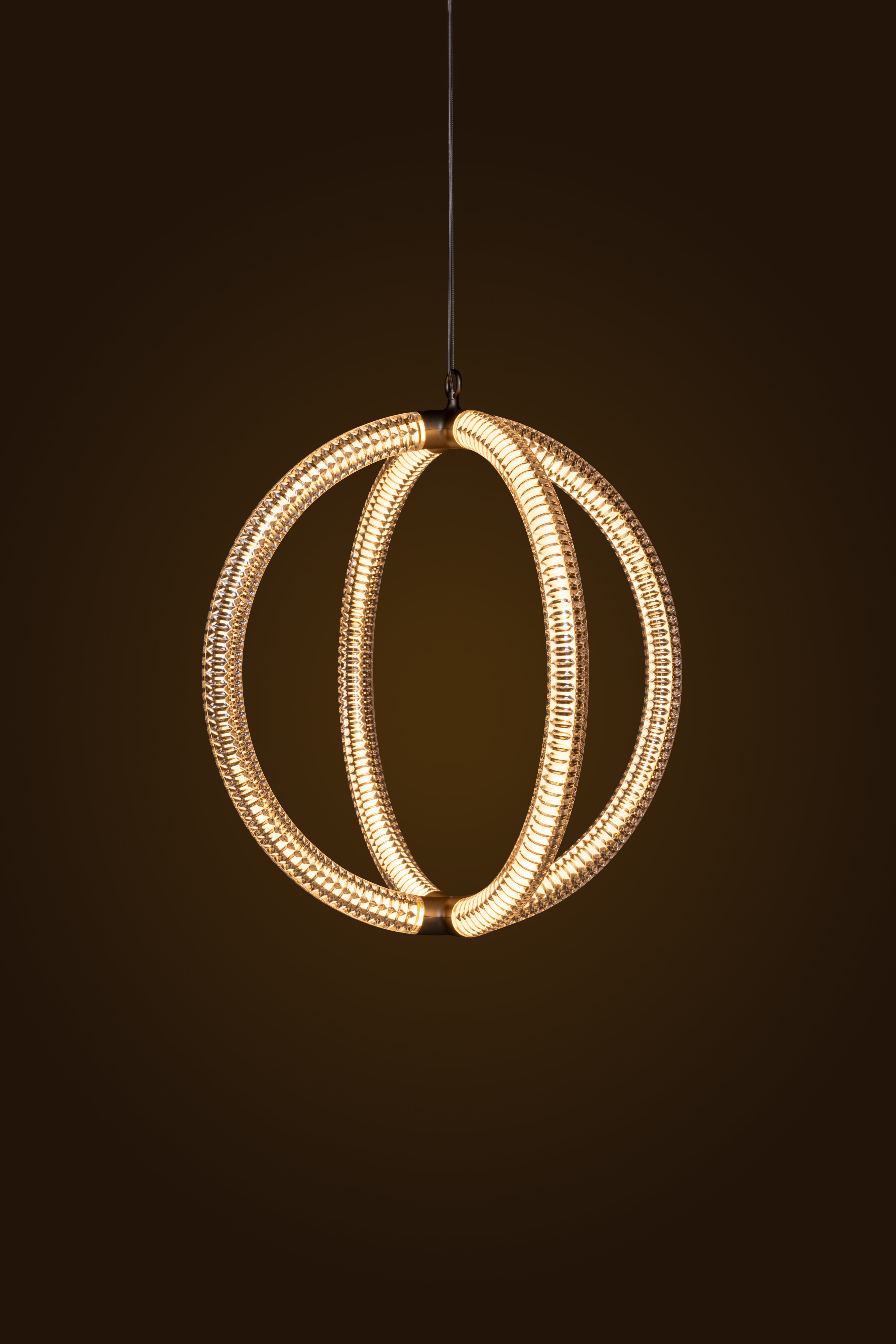 Hanglamp LUMINORA doorzichtig