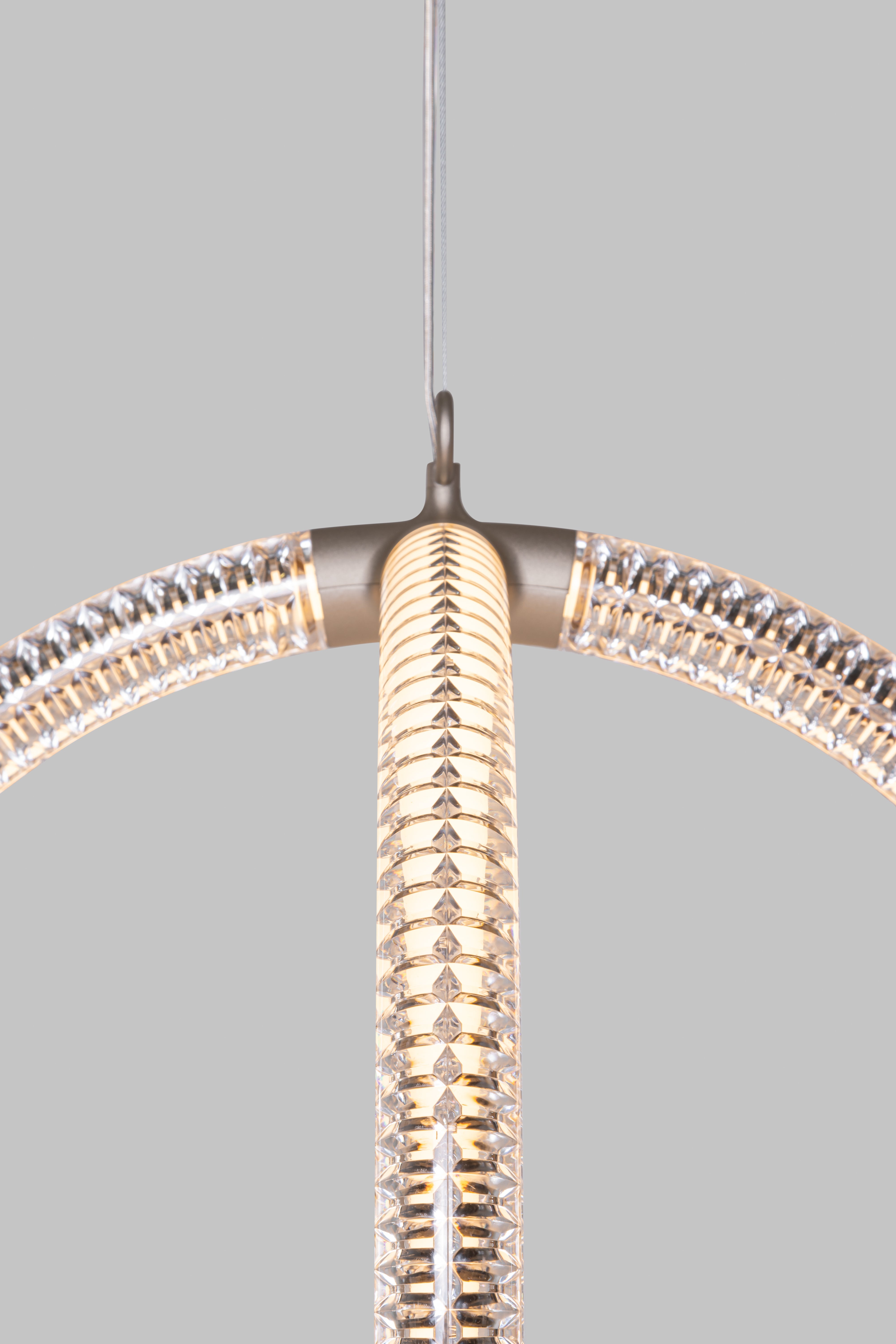 Hanglamp LUMINORA doorzichtig