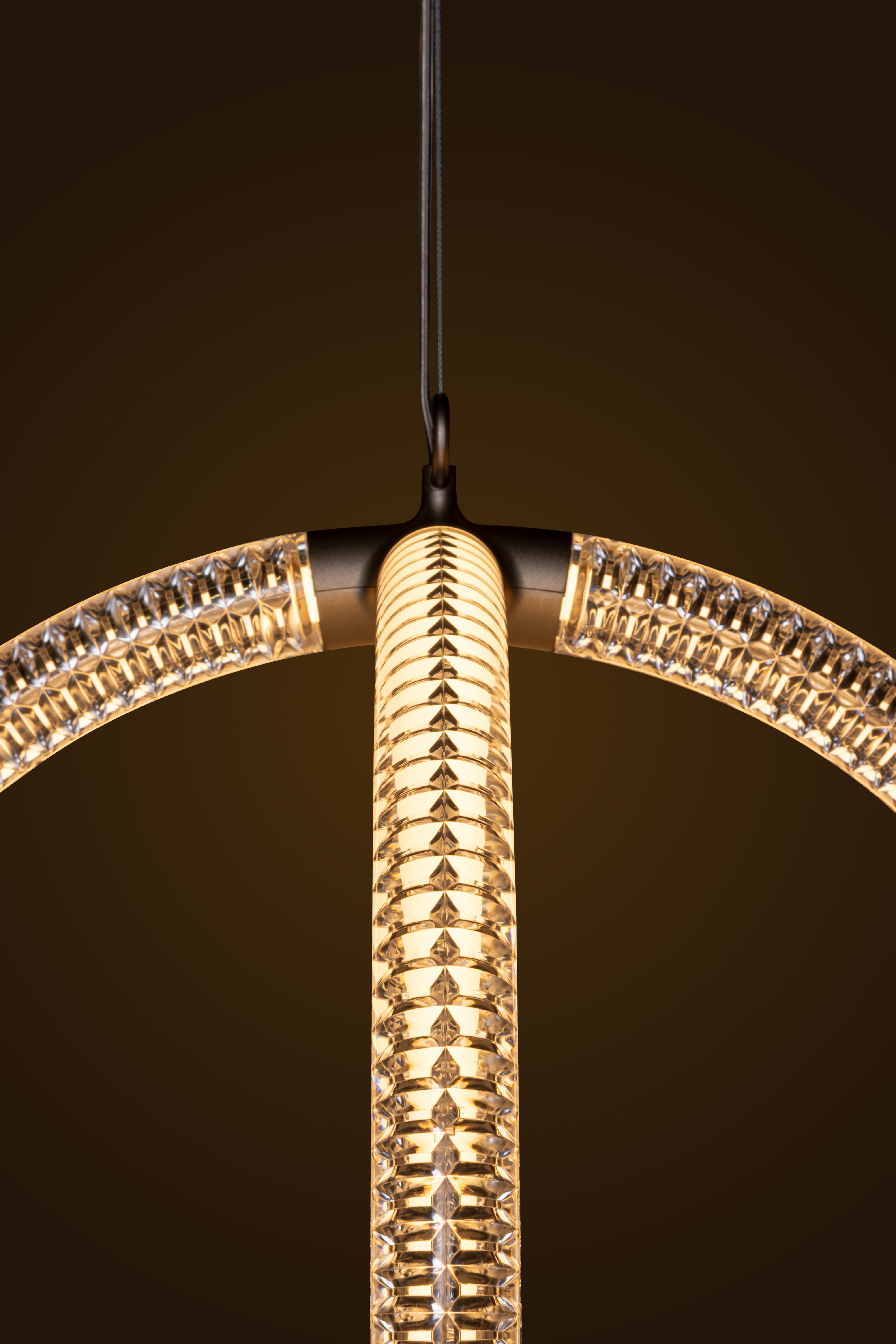 Hanglamp LUMINORA doorzichtig