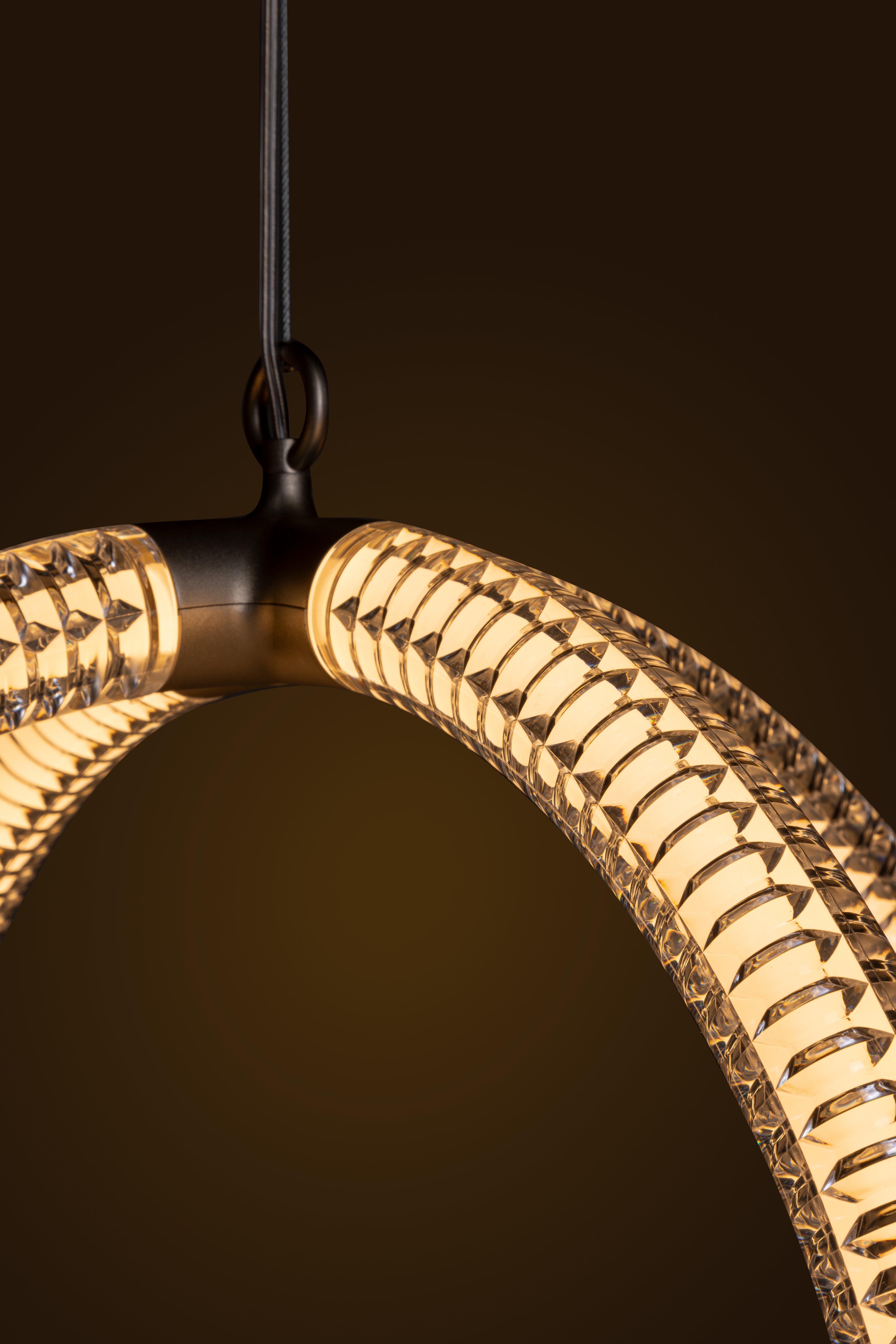 Hanglamp LUMINORA doorzichtig