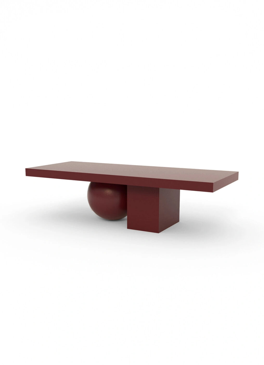 Koffietafel MOORT staal en hout