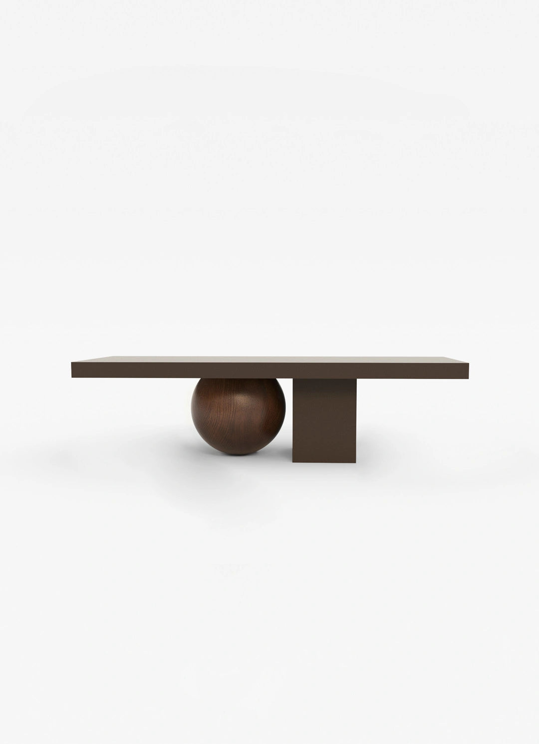 Koffietafel MOORT staal en hout