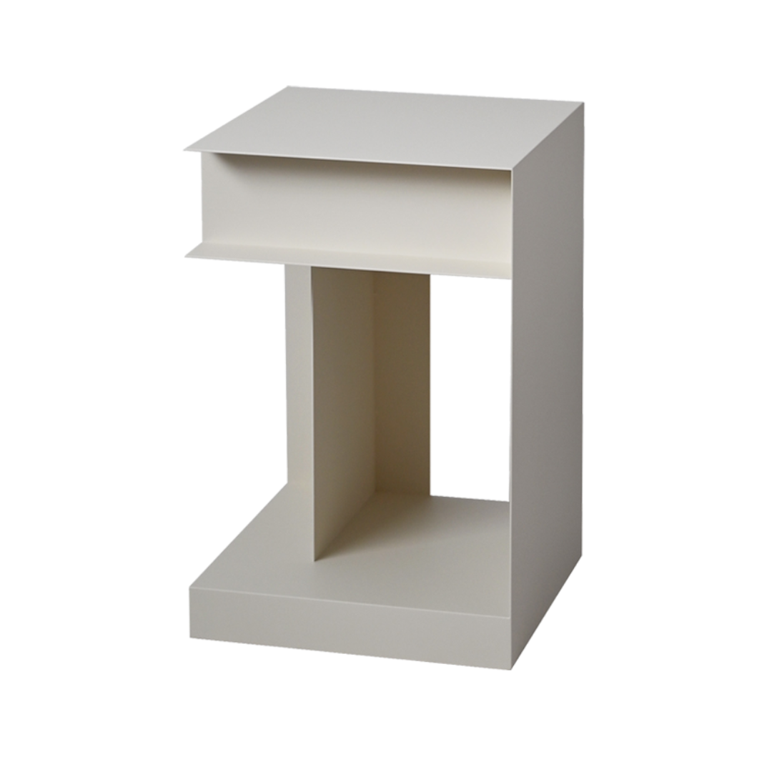 Bijzettafel MUSTE staal