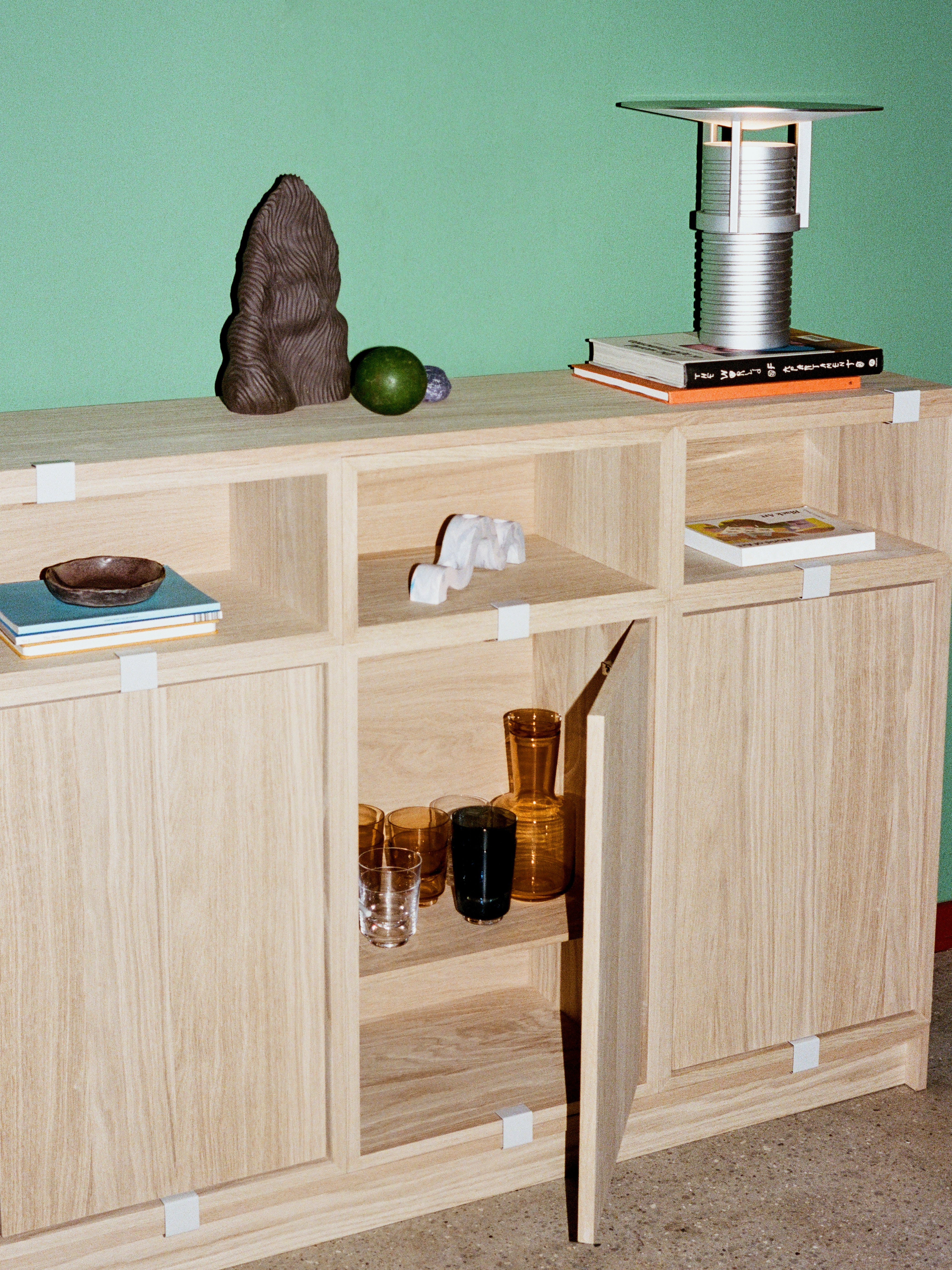 Table Lamp SET Aluminium