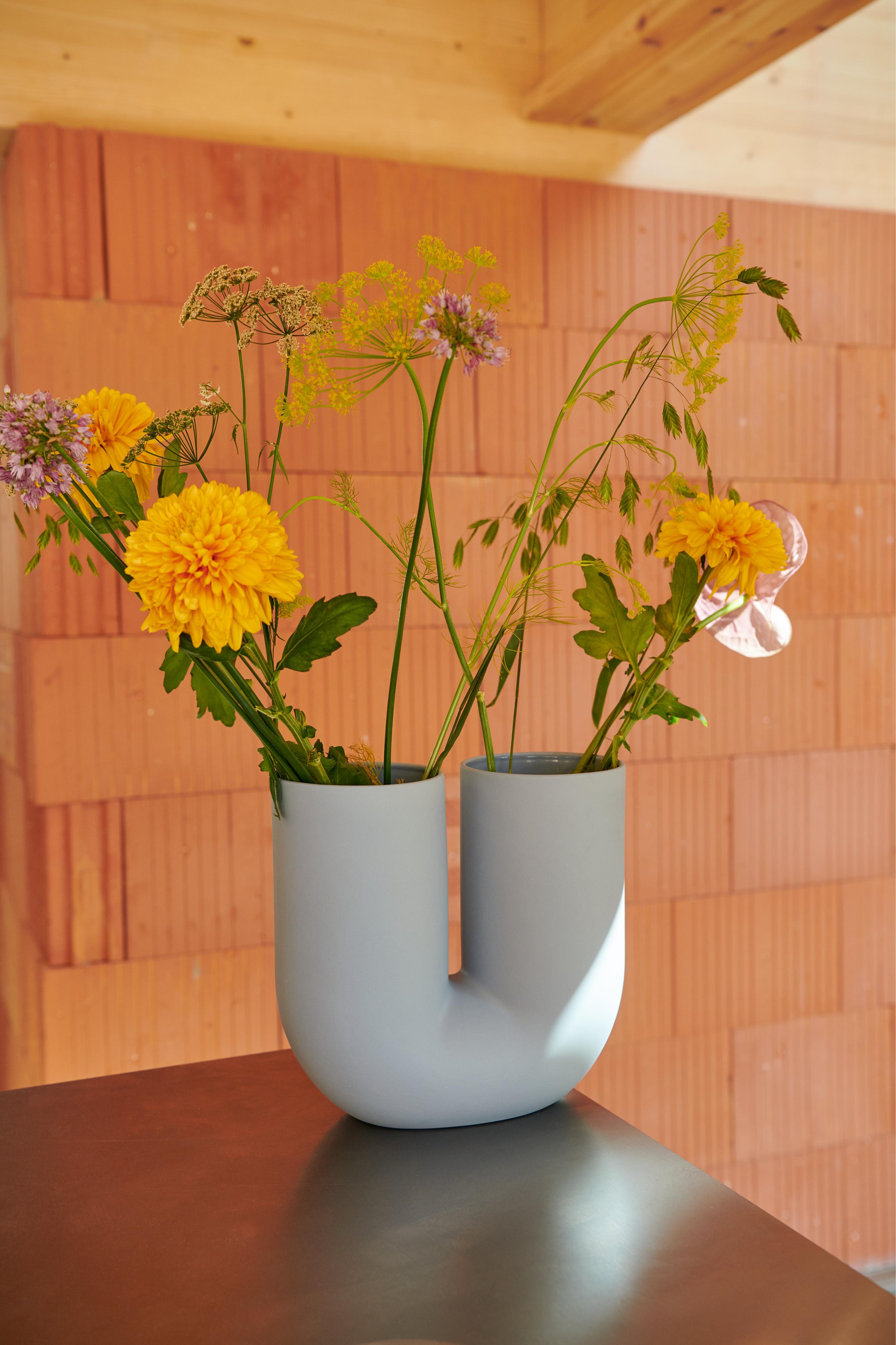 Vase KINK himmelblau