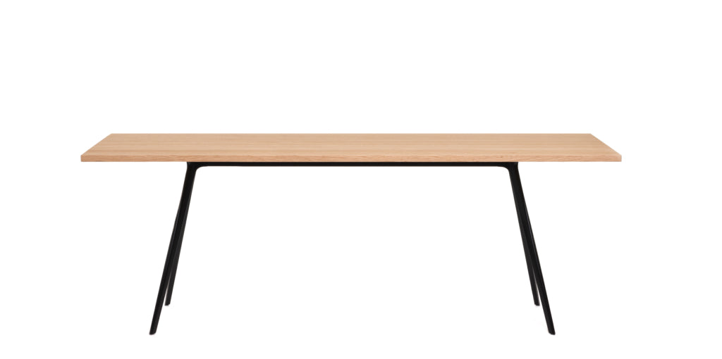 Stół BAGUETTE czarna aluminiowa podstawa