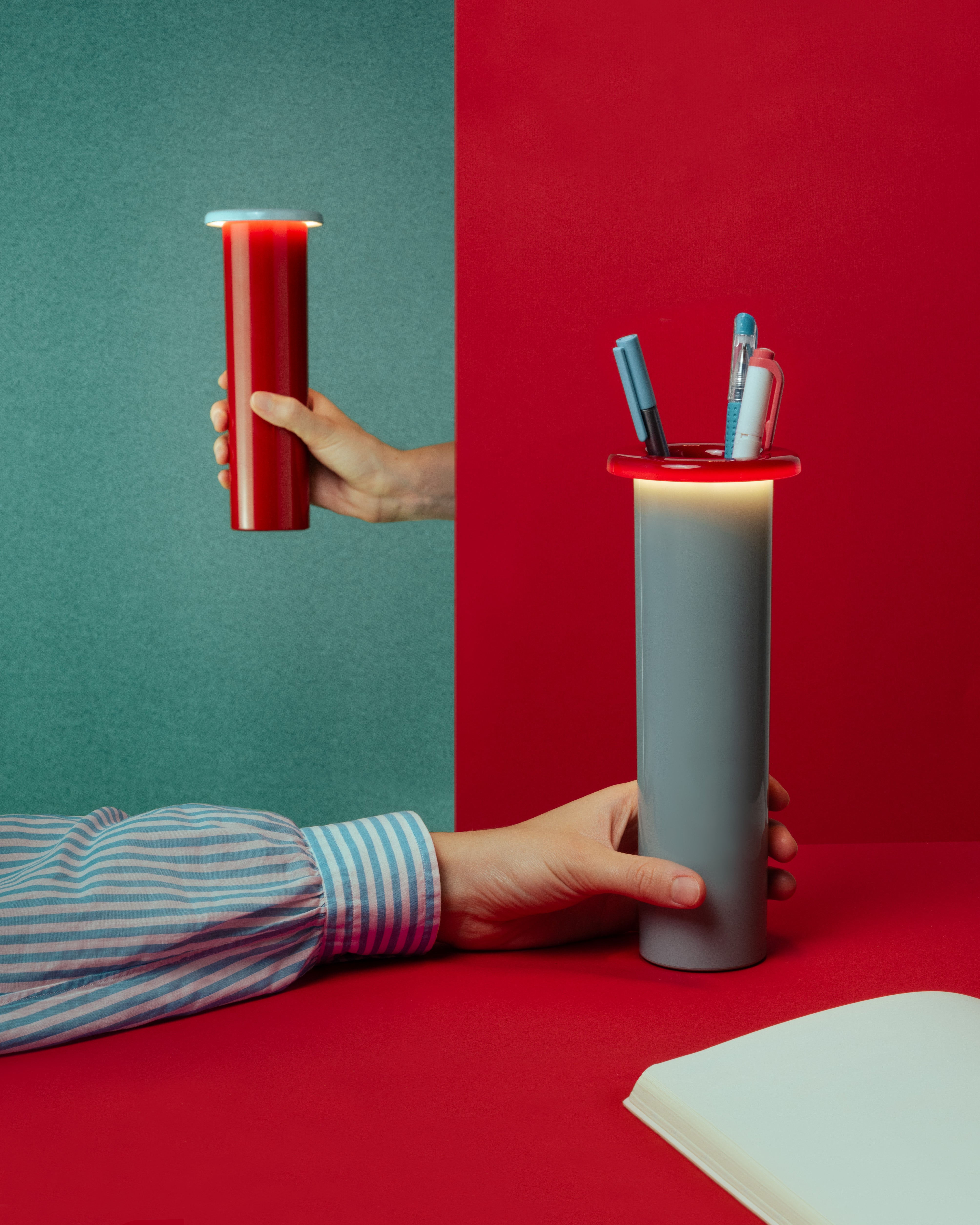 Lampa stołowa BOUQUET niebieski