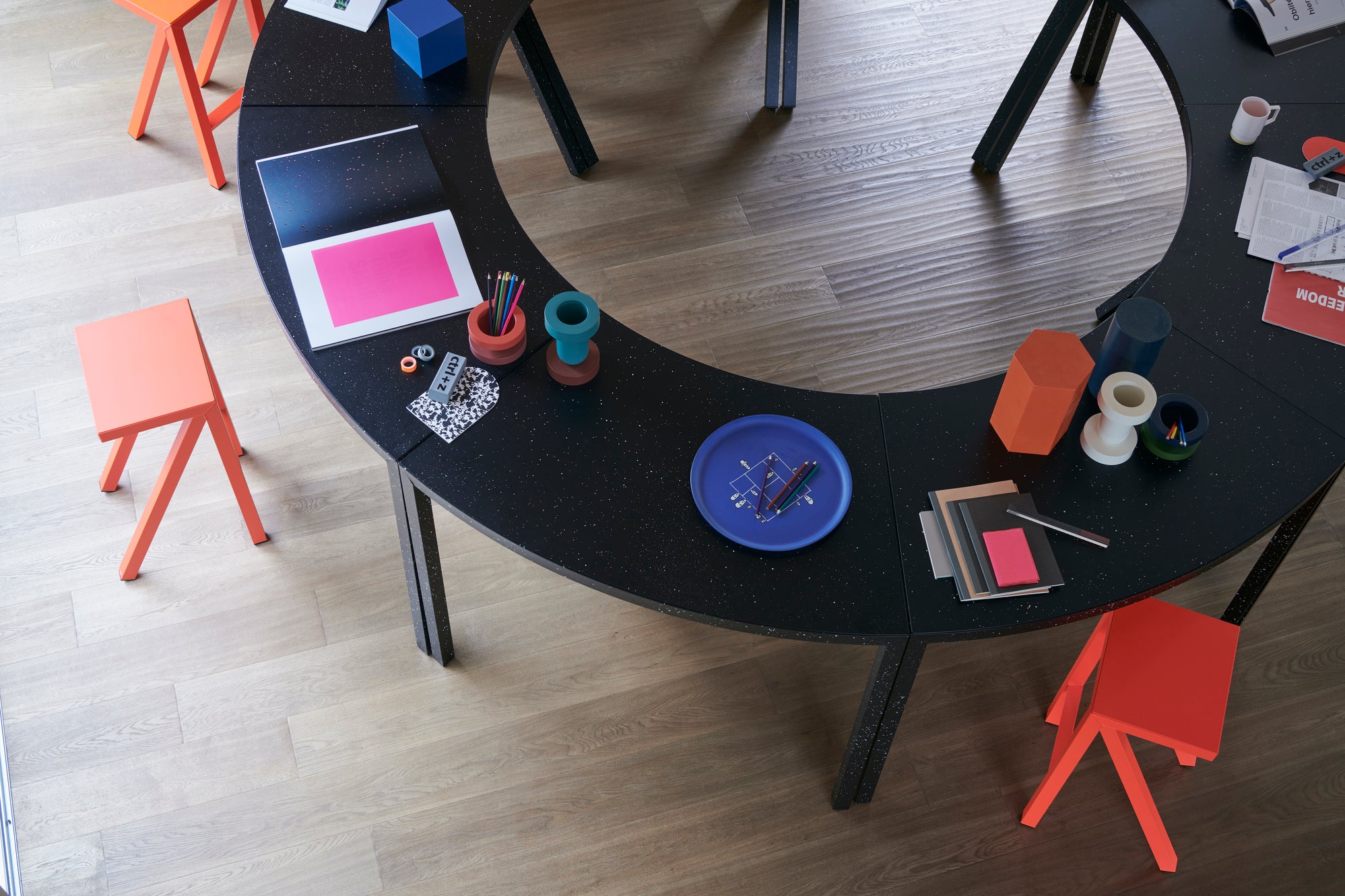 BUREAURAMA Hocker gelb