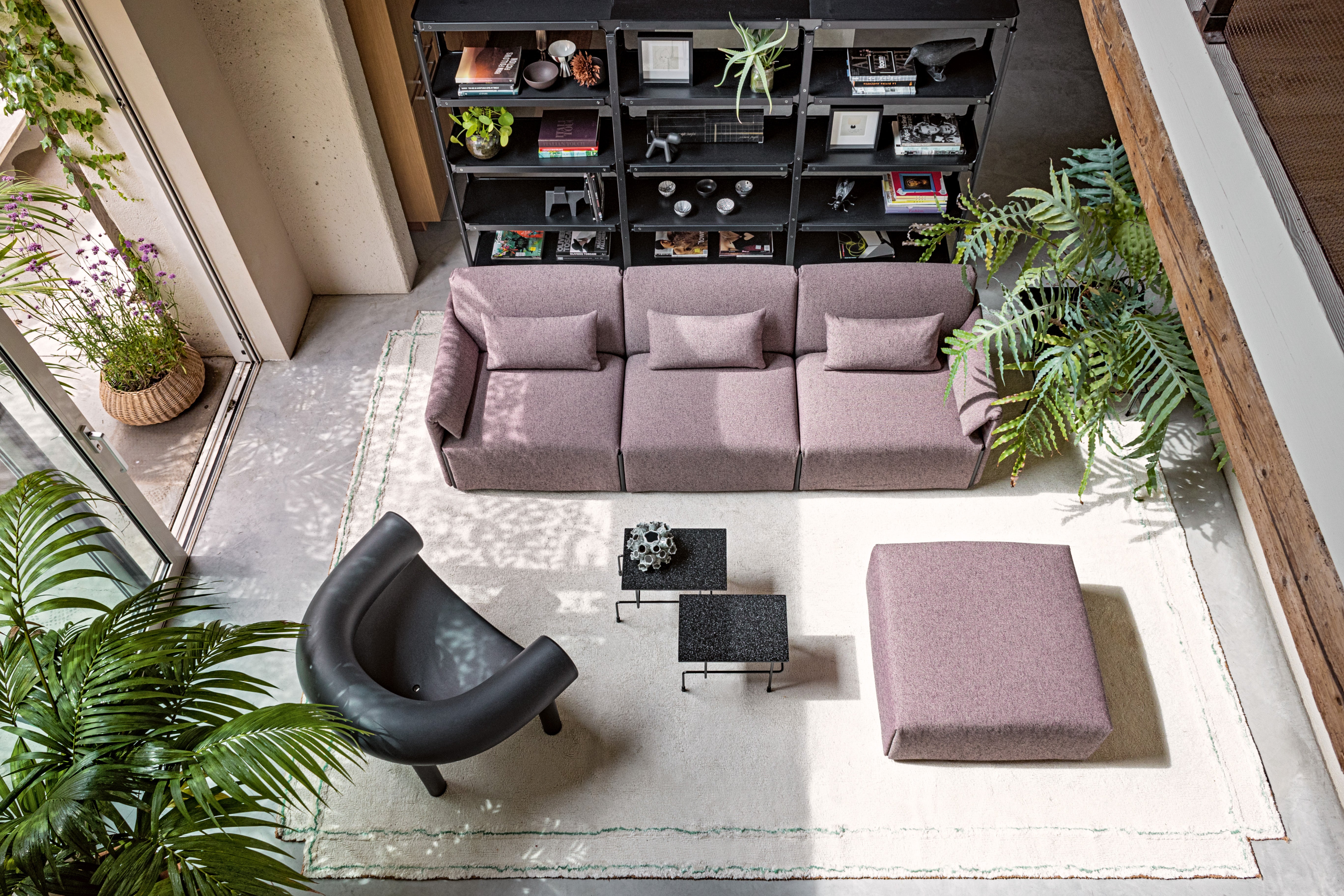 Otomana COSTUME gestoffeerd