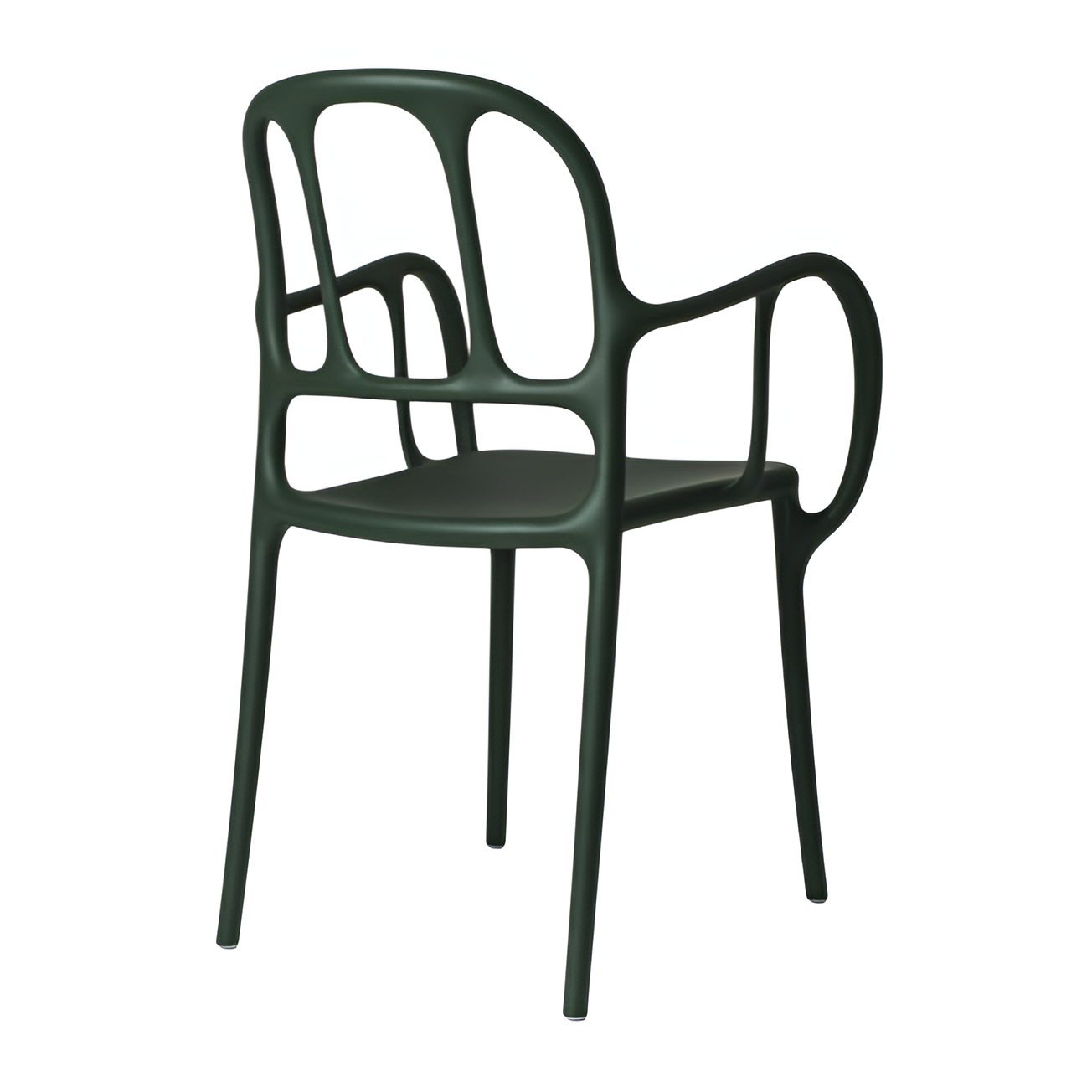 MILA outdoor chair dark green