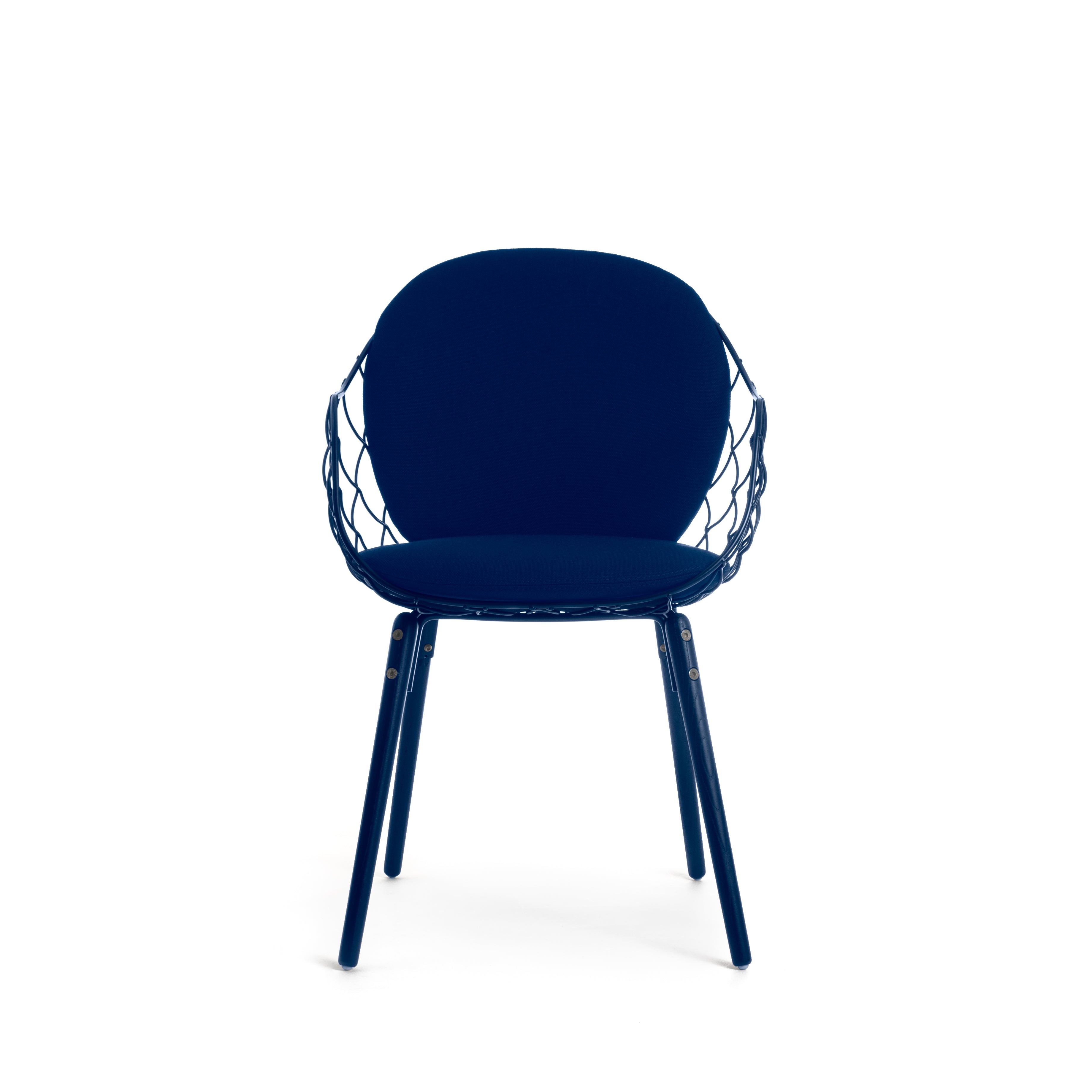 Stoel PIÑA marineblauw